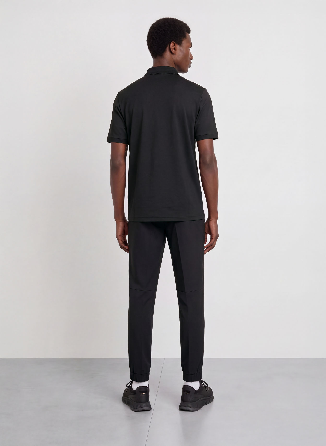 BOSS Jersey-Poloshirt ICONS70 Regular Fit: SCHWARZ
