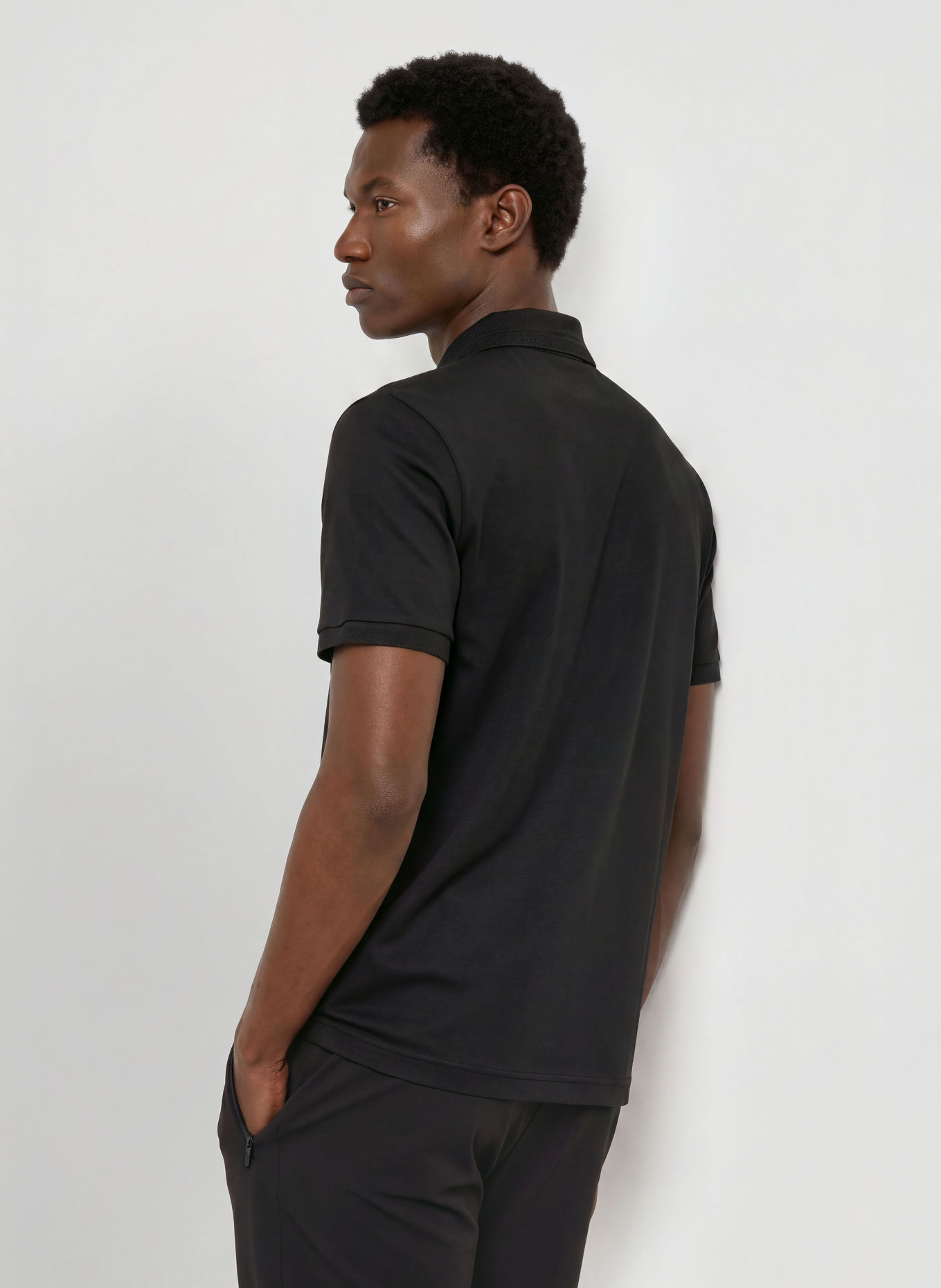 BOSS Jersey-Poloshirt ICONS70 Regular Fit: SCHWARZ