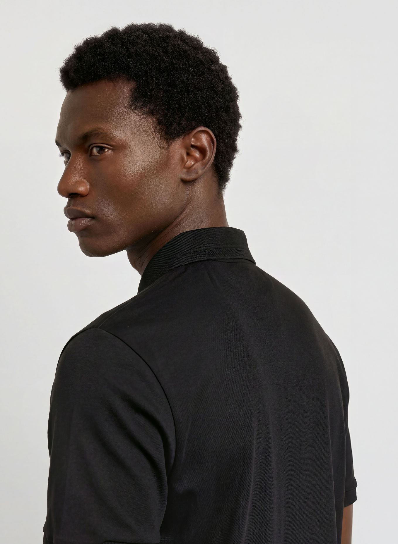 BOSS Jersey-Poloshirt ICONS70 Regular Fit: SCHWARZ