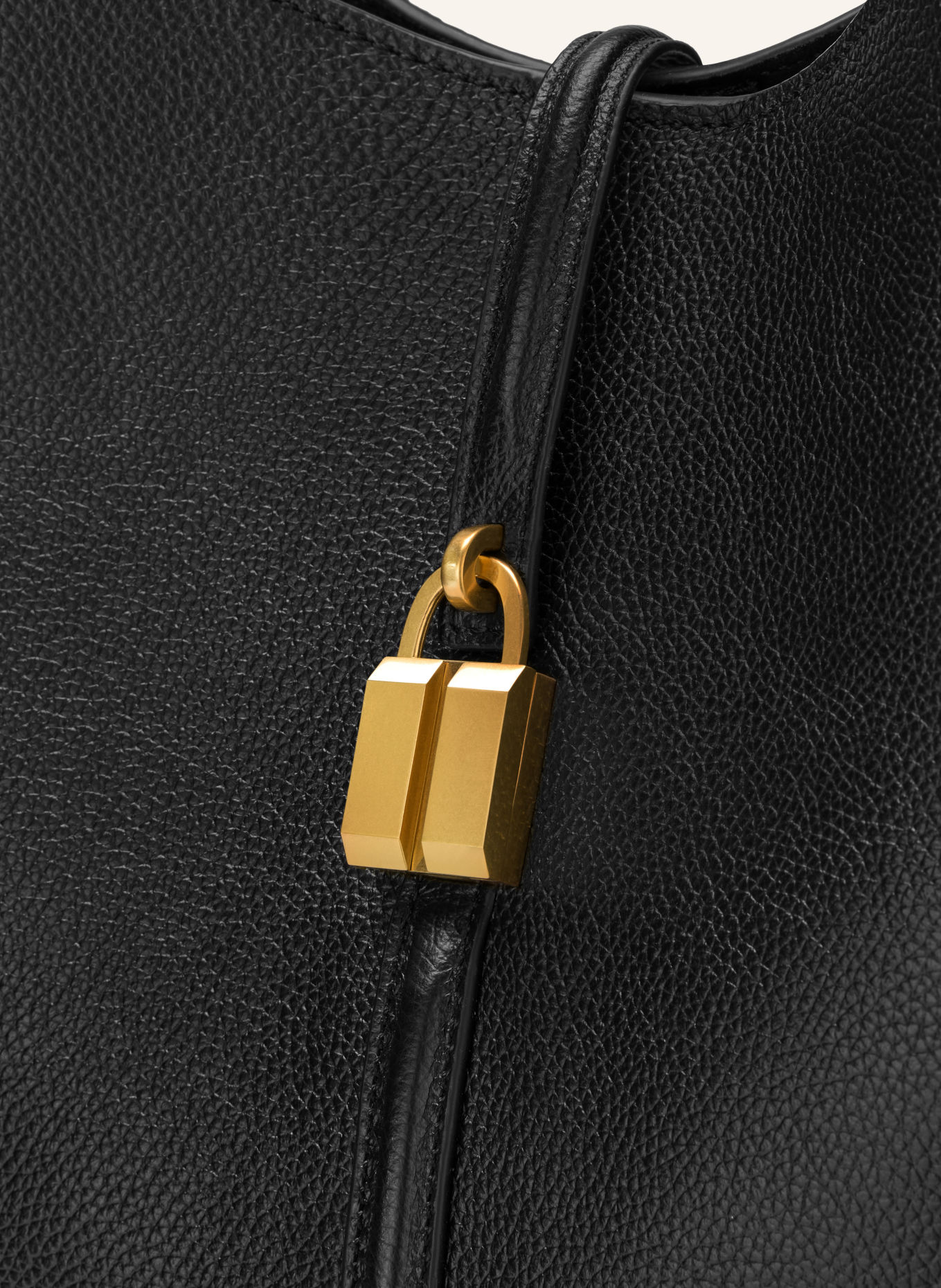 DEMELLIER Sac épaule THE LARGE SIENA BUCKET: NOIR
