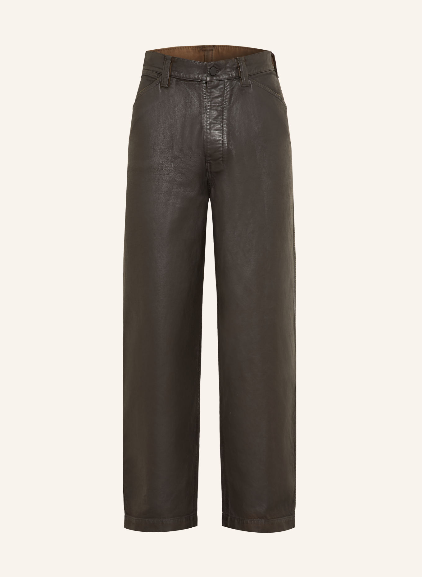 LEMAIRE Pantalon coupe régulière: NOIR