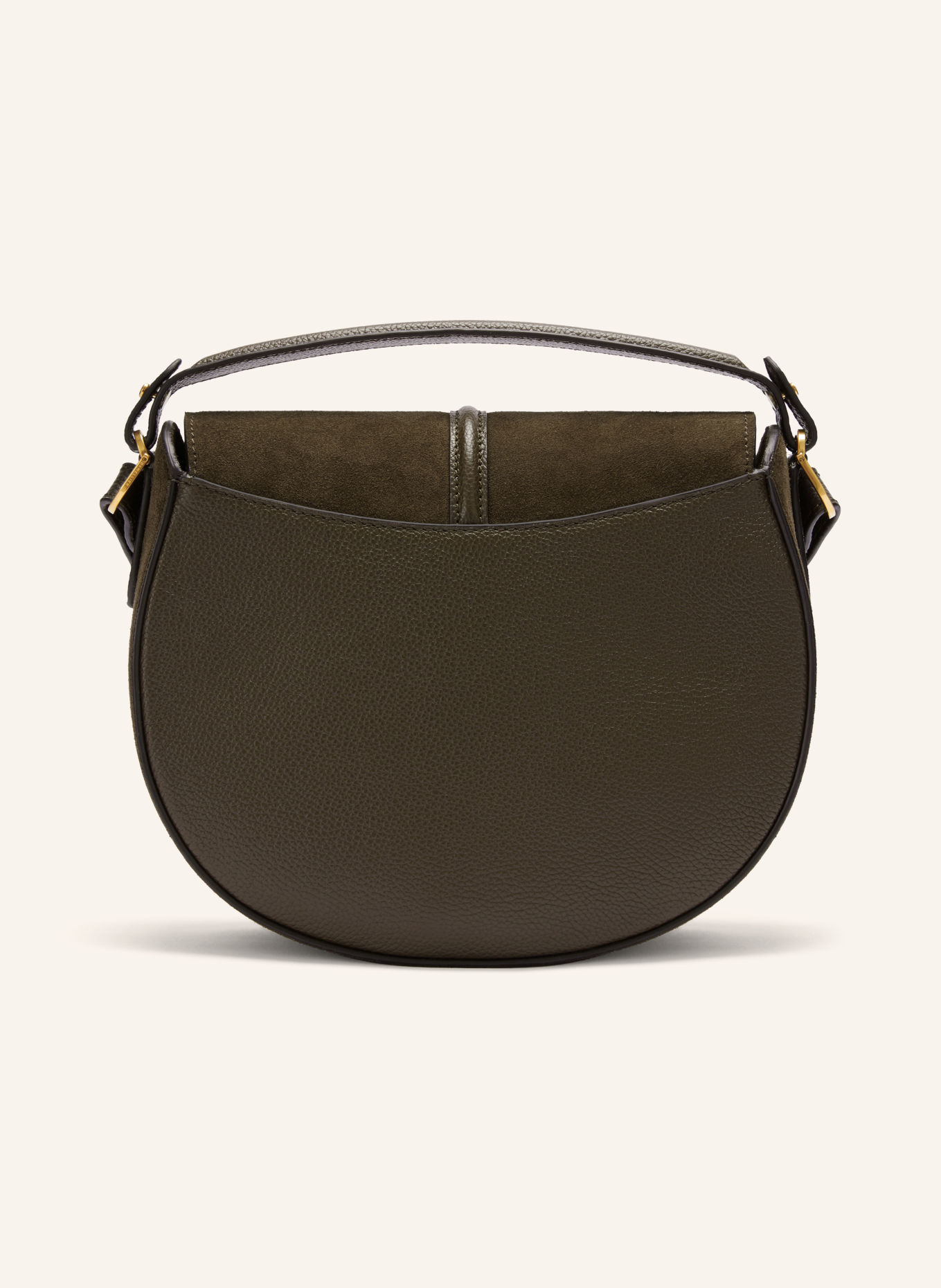 DEMELLIER Sac à main THE SIENA SADDLE: MARRON