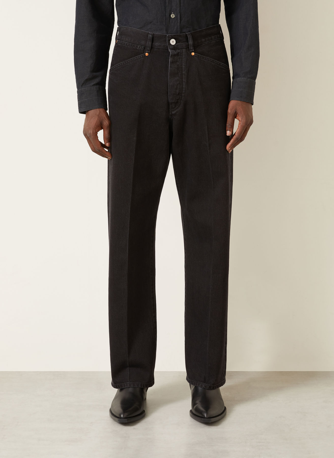 LEMAIRE Jean coupe droite: NOIR