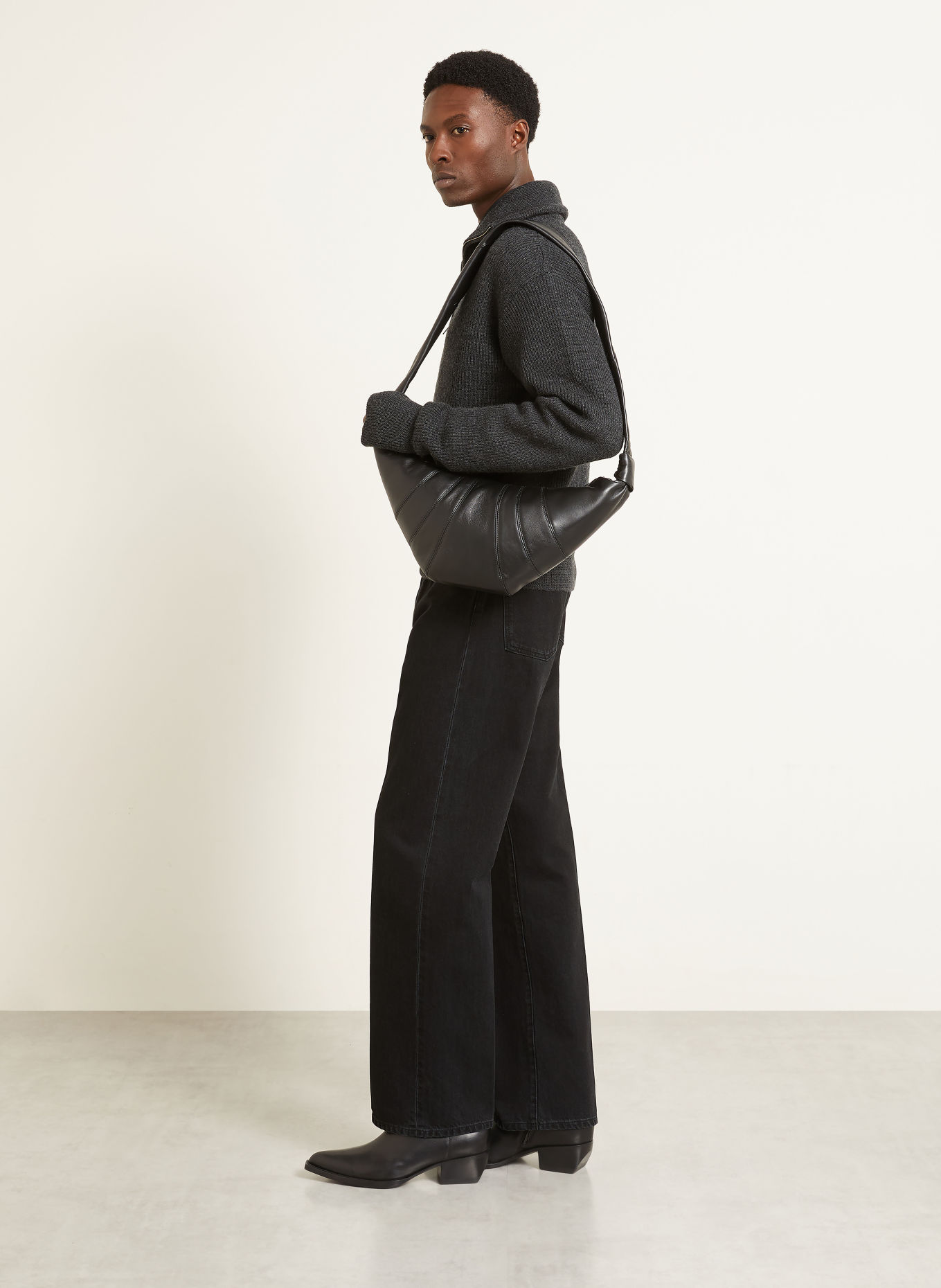 LEMAIRE Jean coupe droite: NOIR