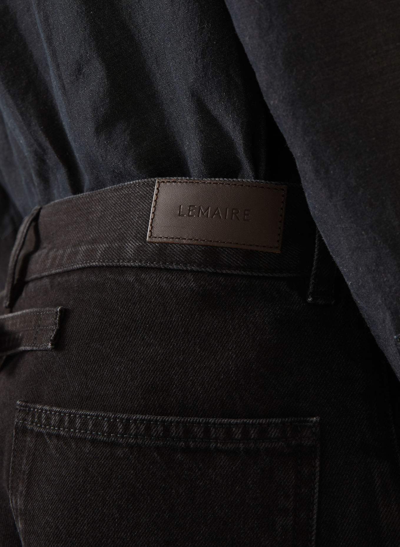 LEMAIRE Jean coupe droite: NOIR