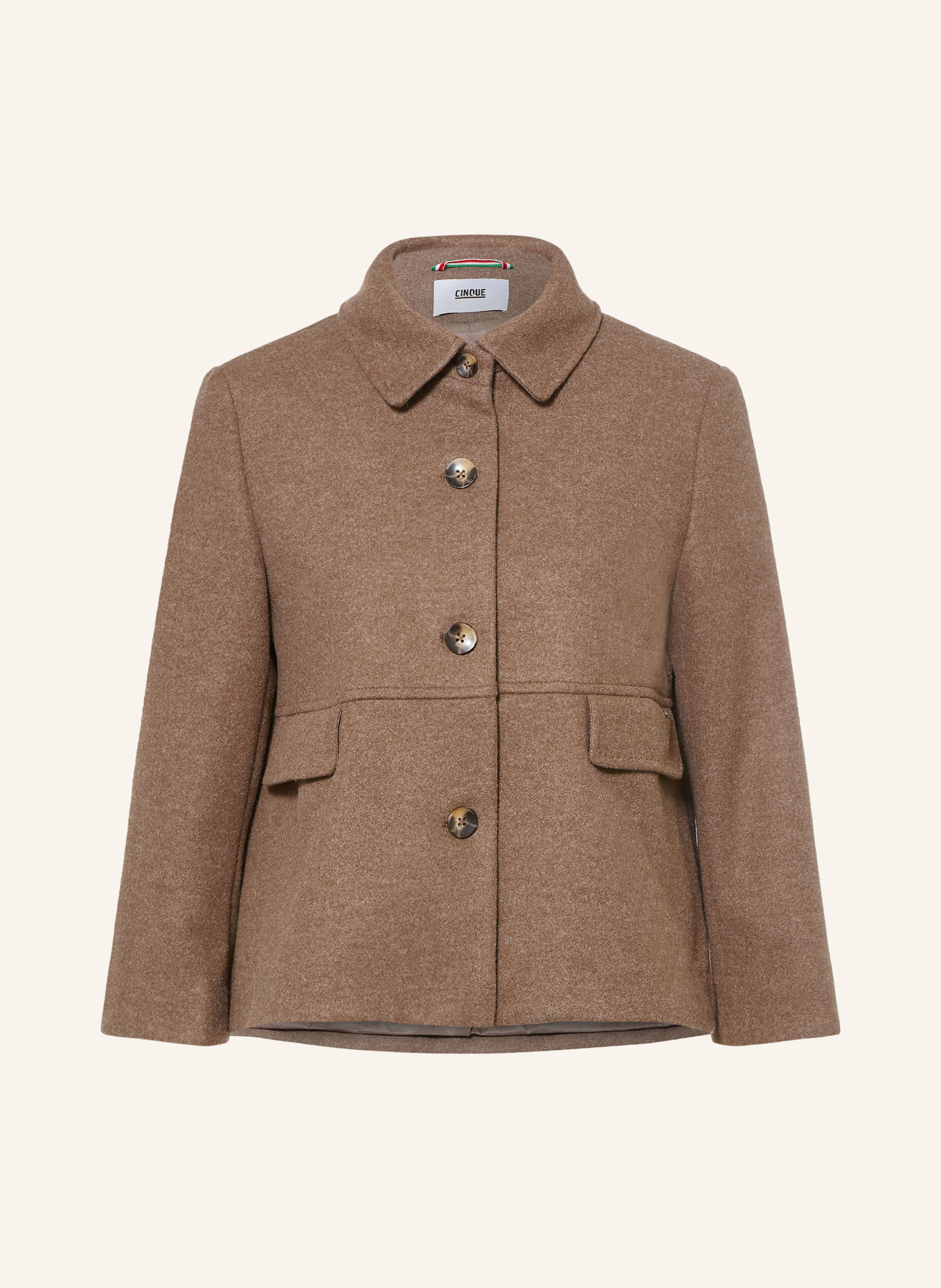CINQUE Jacke CILOTTE: HELLBRAUN