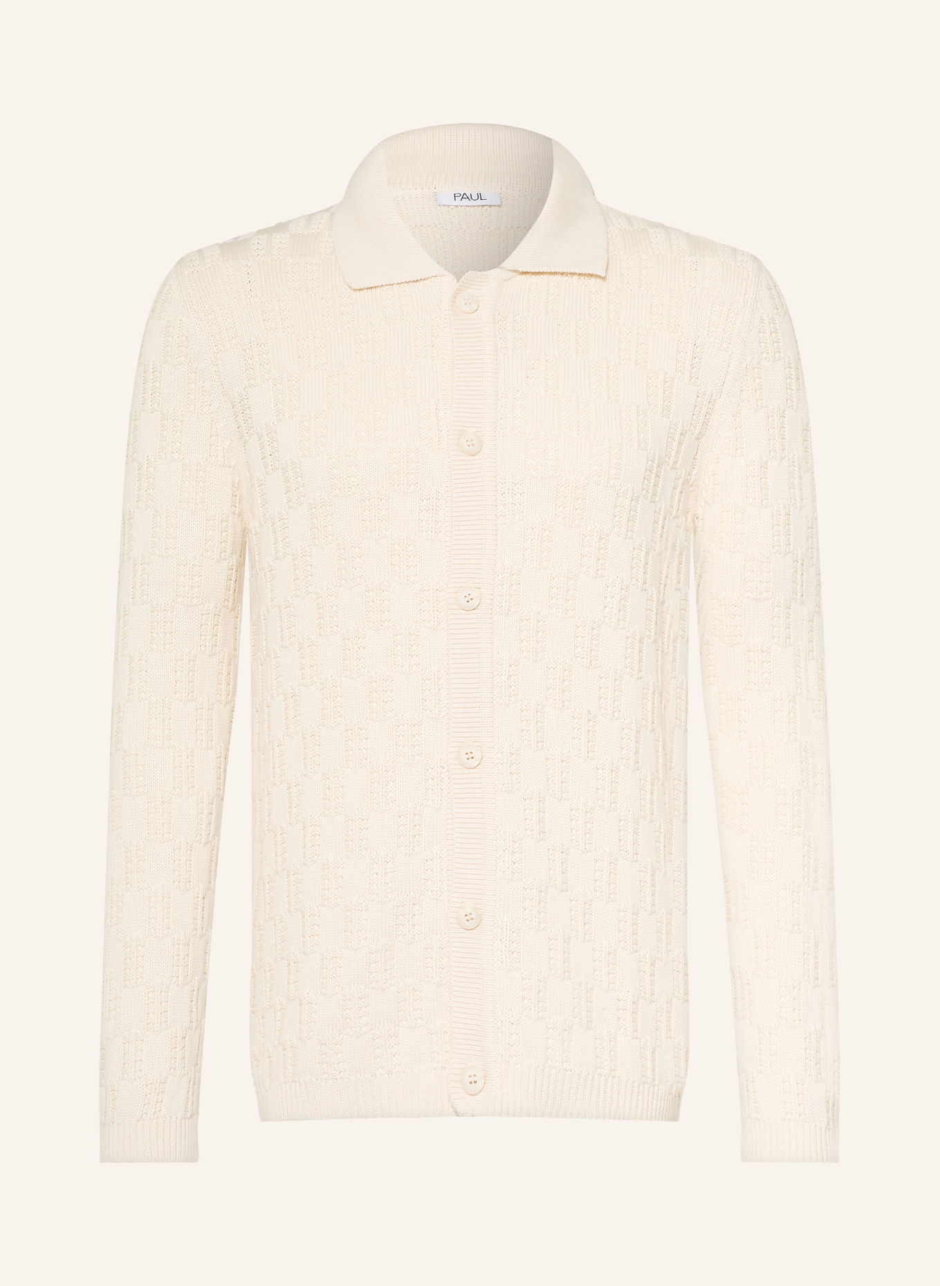 PAUL Cardigan: ECRU