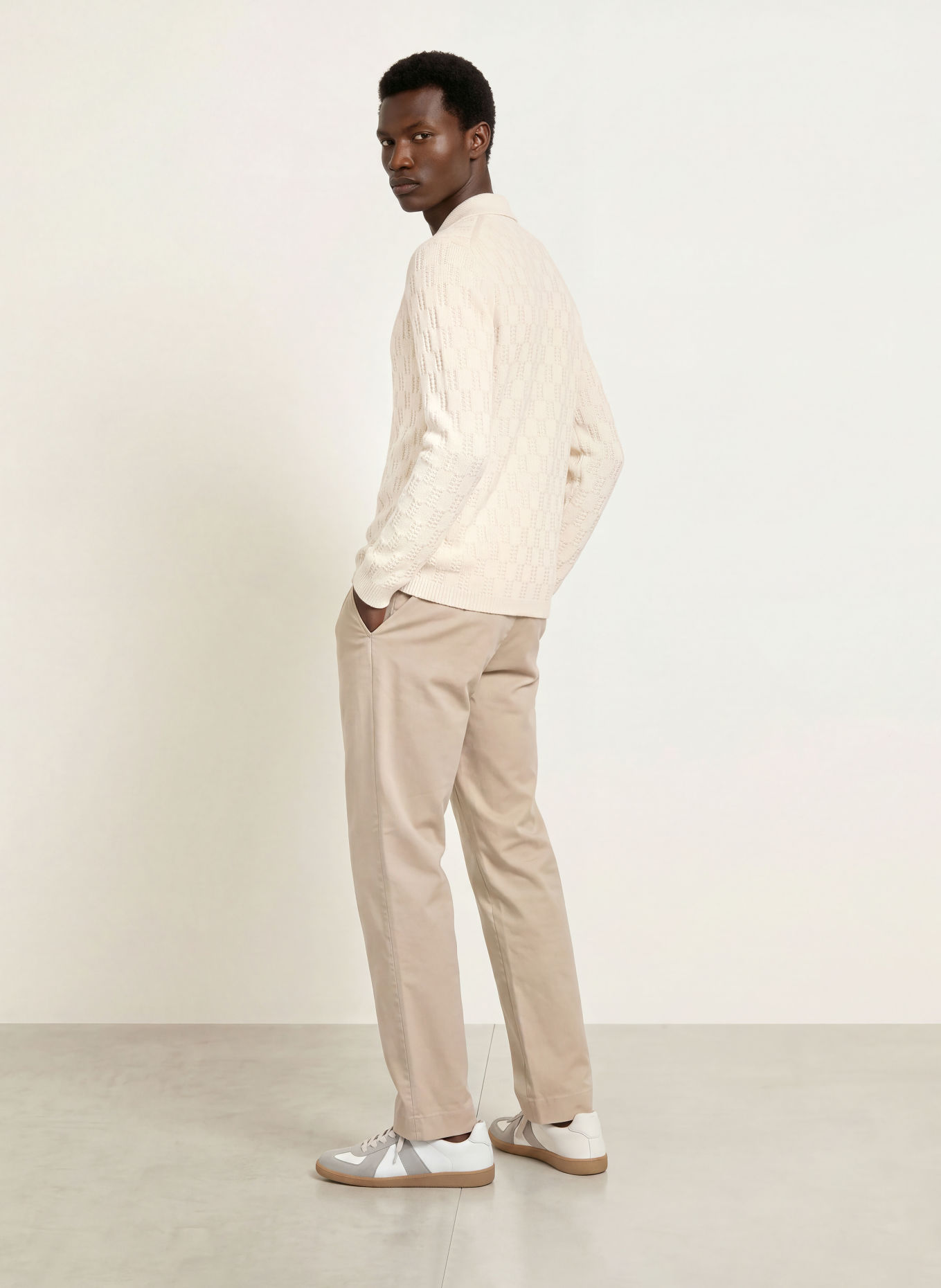 PAUL Cardigan: ECRU