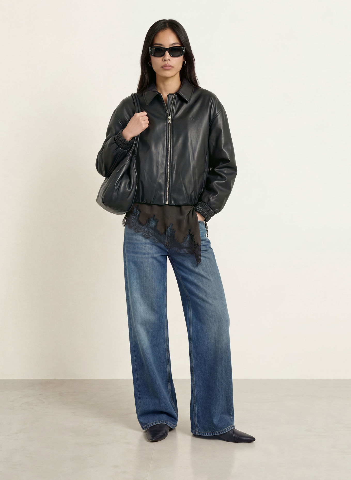 JOOP! JEANS Jeansy wide leg: 423 Medium Blue 423