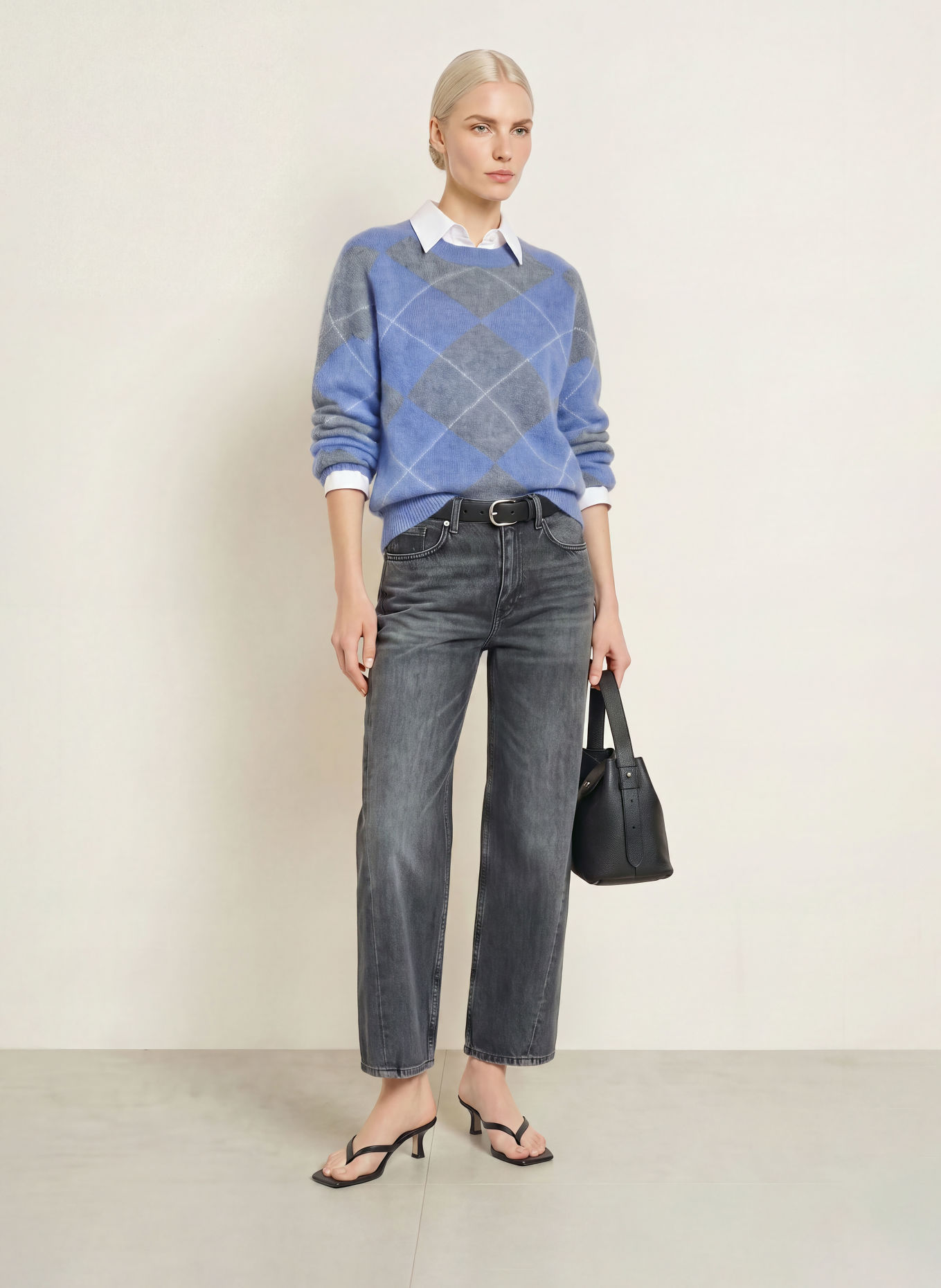 JOOP! JEANS Široké džíny MAXINE: 022 Dark Grey 022
