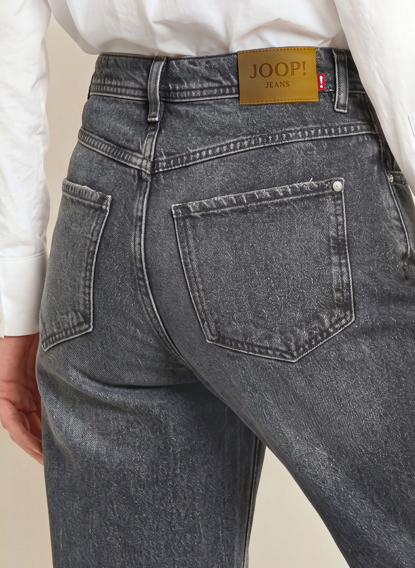 JOOP! JEANS Široké džíny MAXINE: 022 Dark Grey 022
