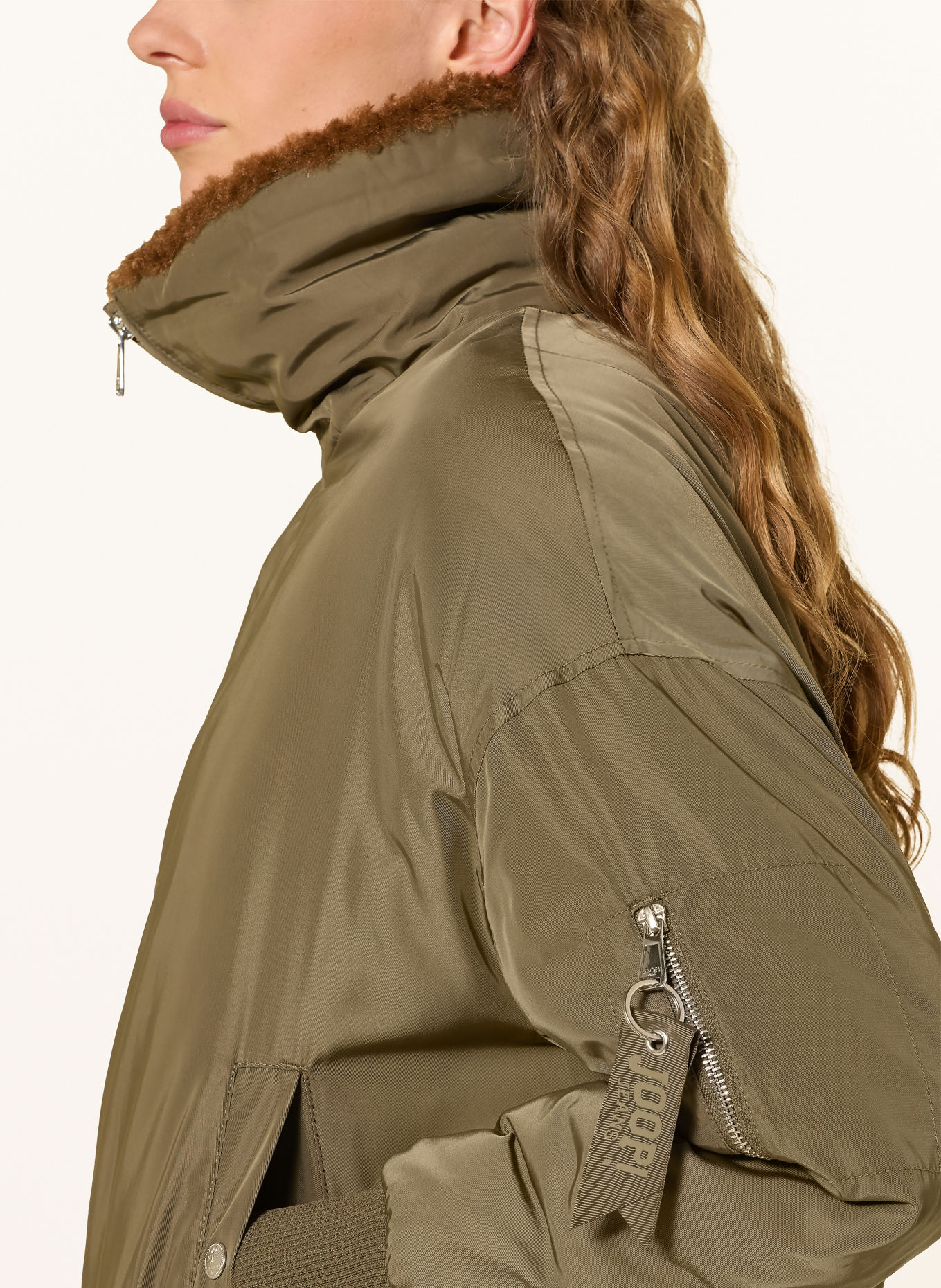 JOOP! JEANS Blouson ONORATA: KAKI / BRUIN