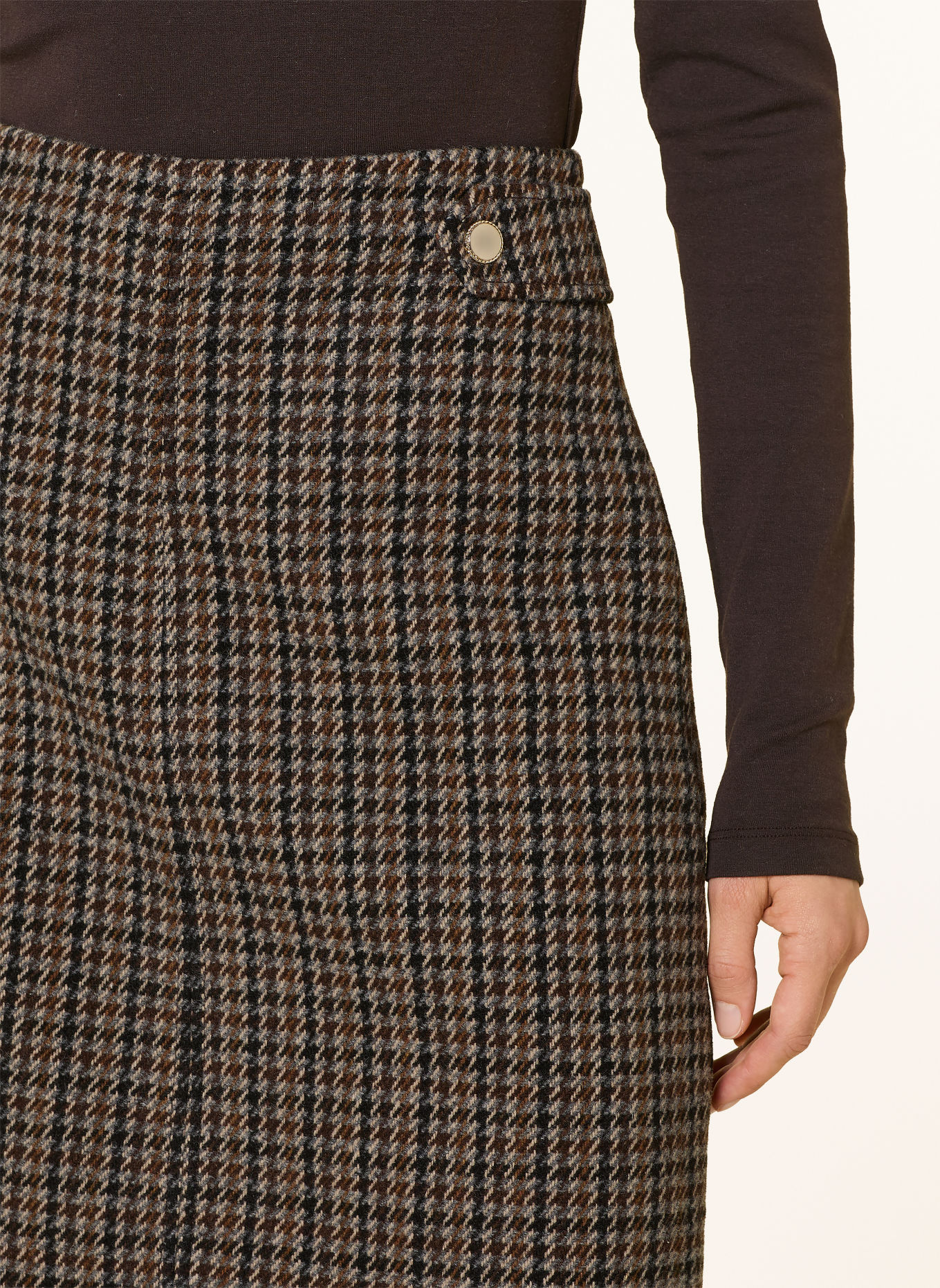 s.Oliver BLACK LABEL Rock: DUNKELBRAUN / GRAU / SCHWARZ