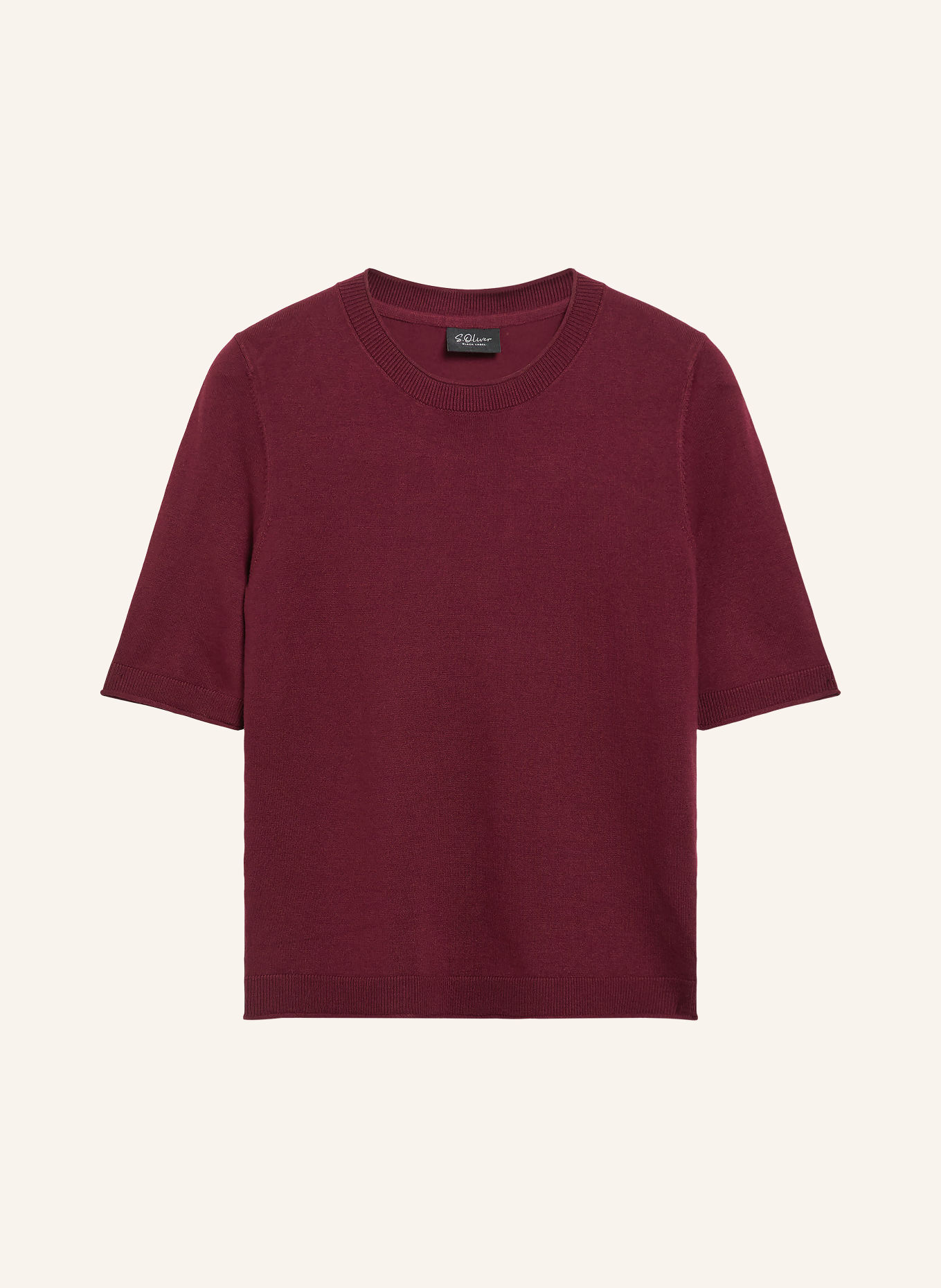 s.Oliver BLACK LABEL Strickshirt: FUCHSIA