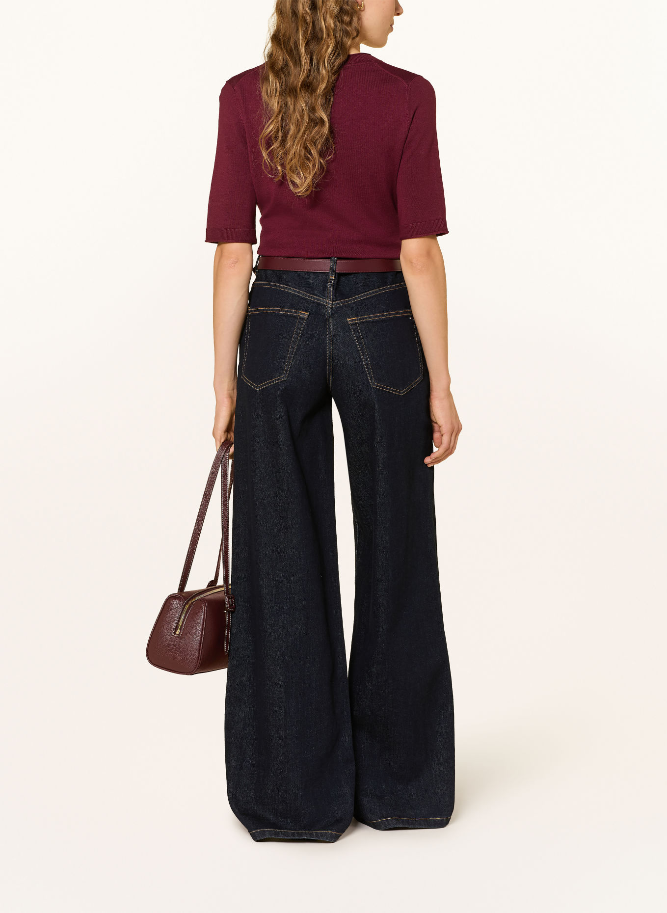 s.Oliver BLACK LABEL Strickshirt: FUCHSIA