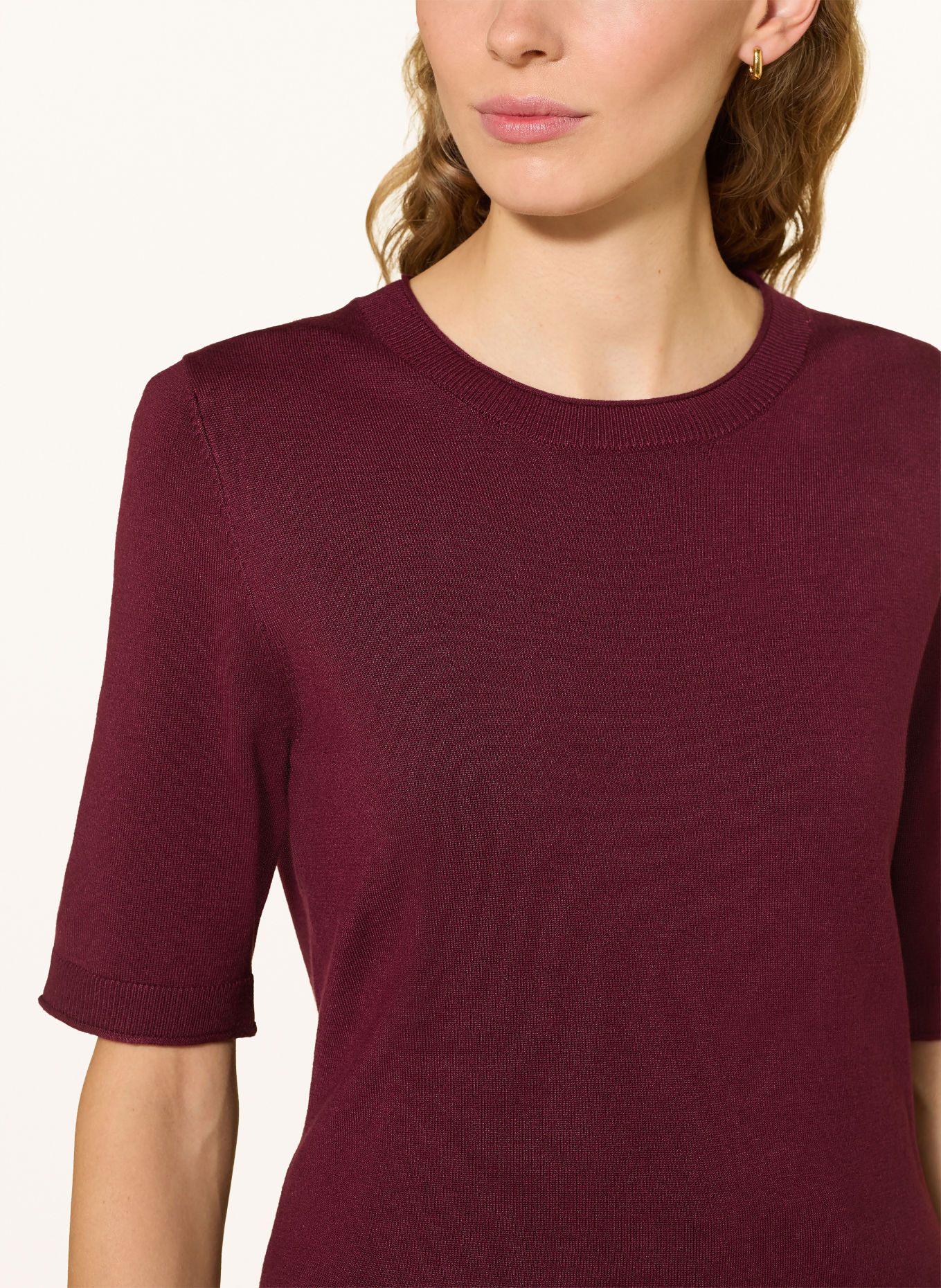 s.Oliver BLACK LABEL Strickshirt: FUCHSIA