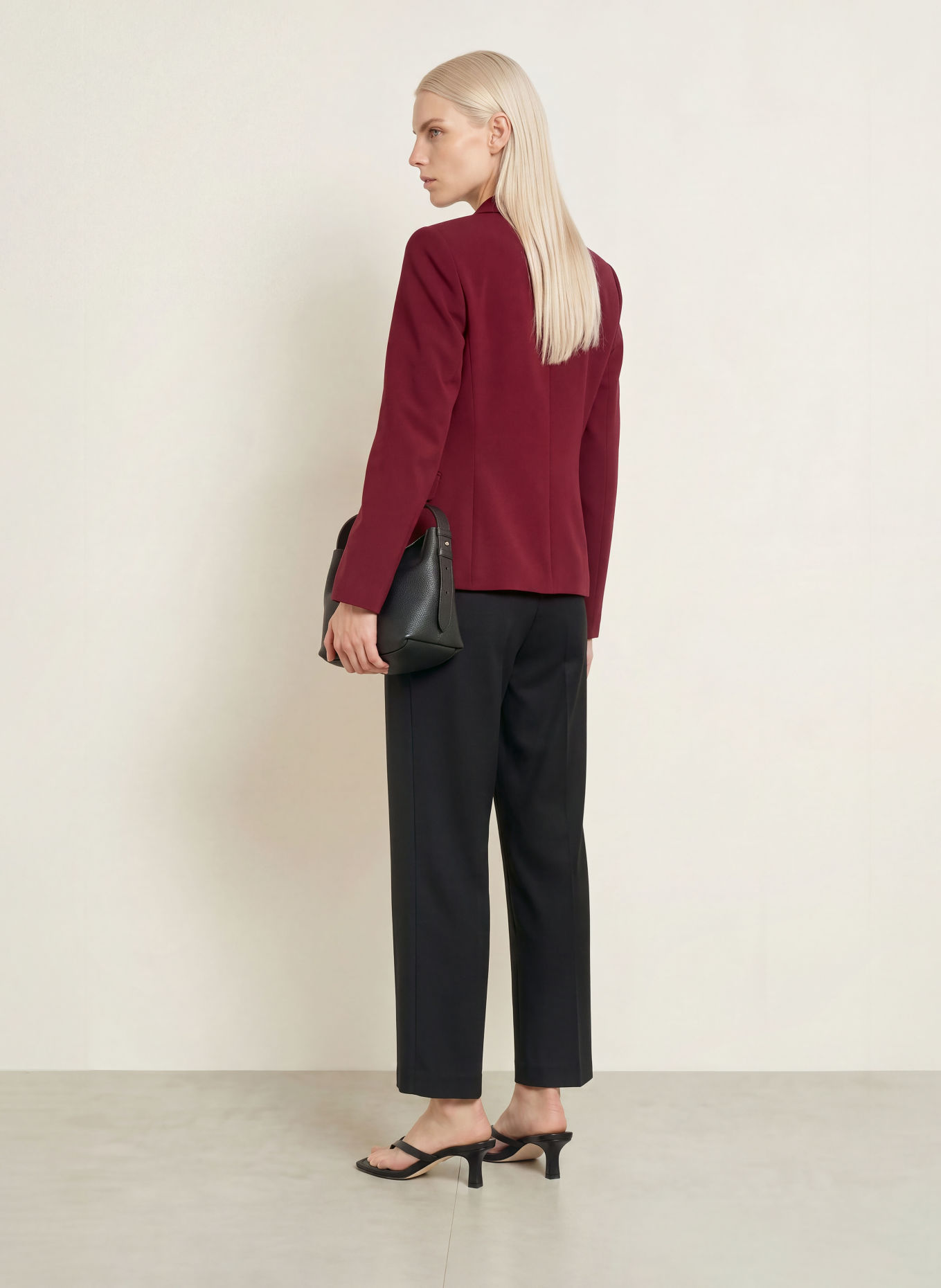 s.Oliver BLACK LABEL Blazer: ROUGE FONCÉ