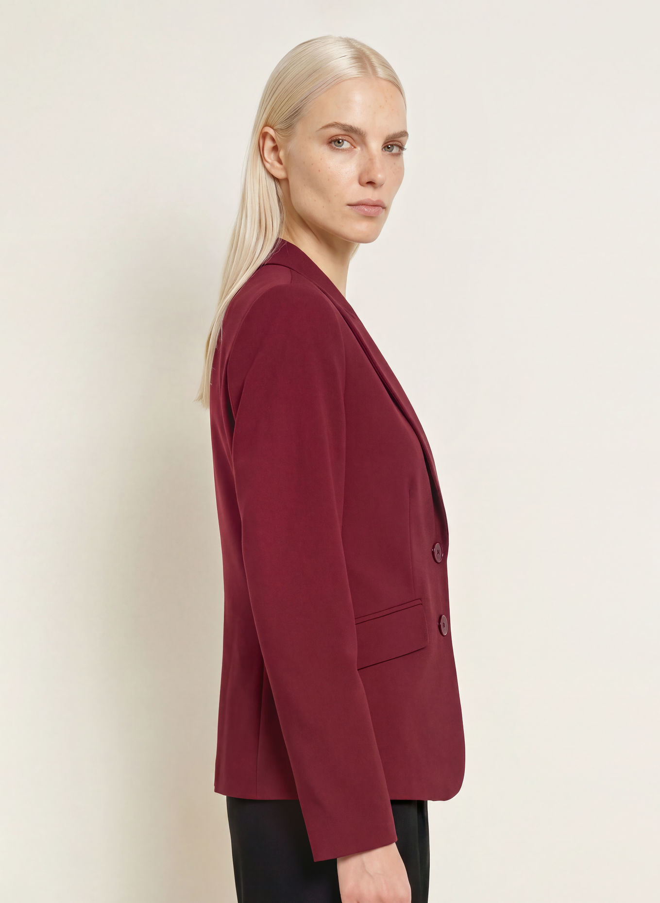 s.Oliver BLACK LABEL Blazer: ROUGE FONCÉ