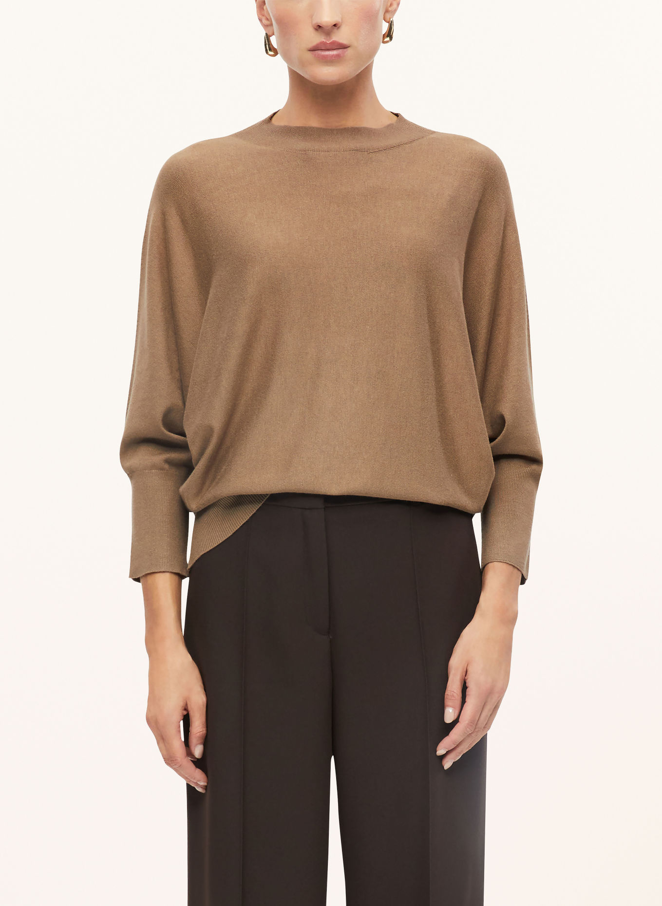 s.Oliver BLACK LABEL Sweater: LIGHT BROWN