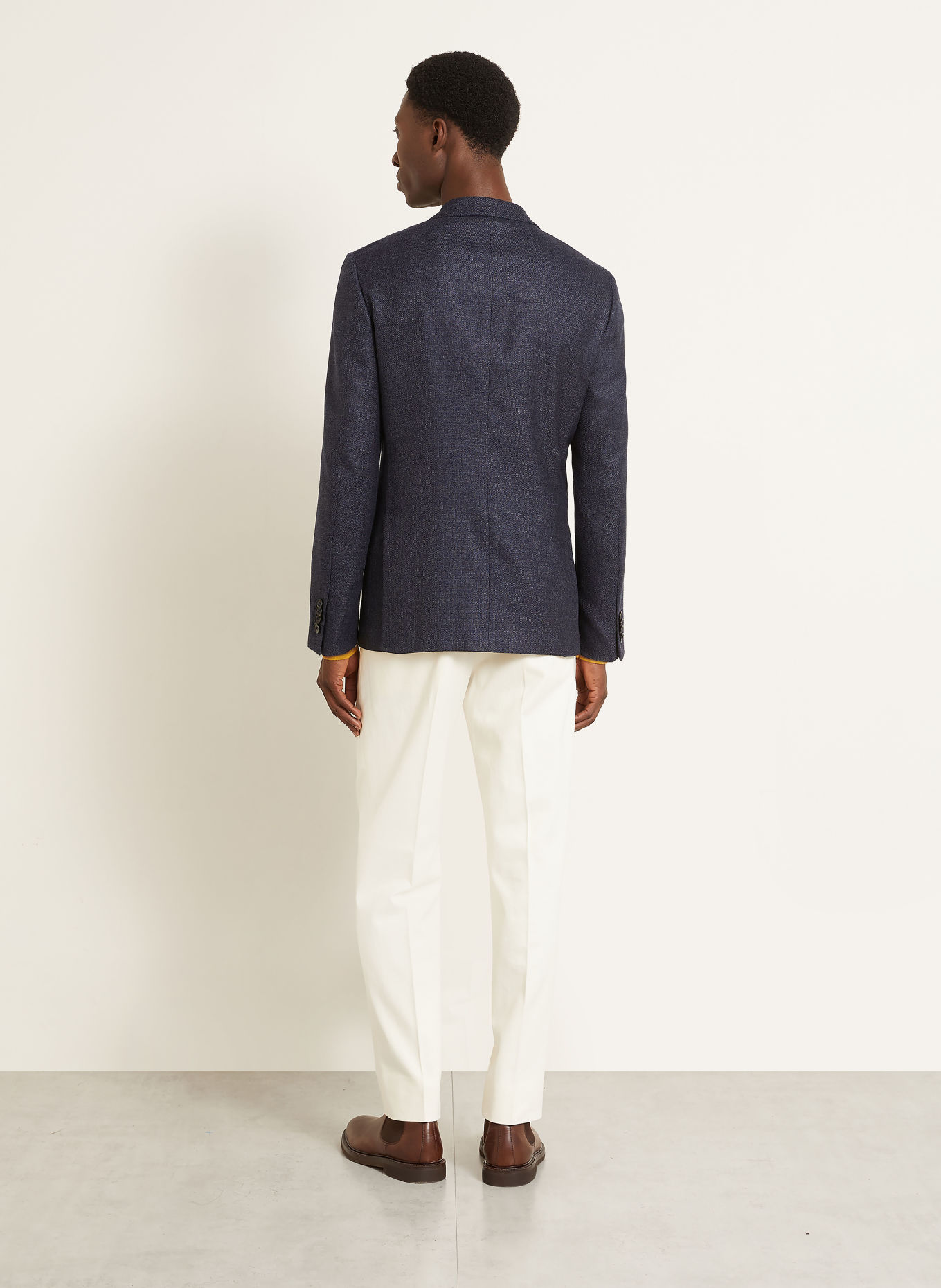 ZEGNA Veston coupe classique: BLEU FONCÉ