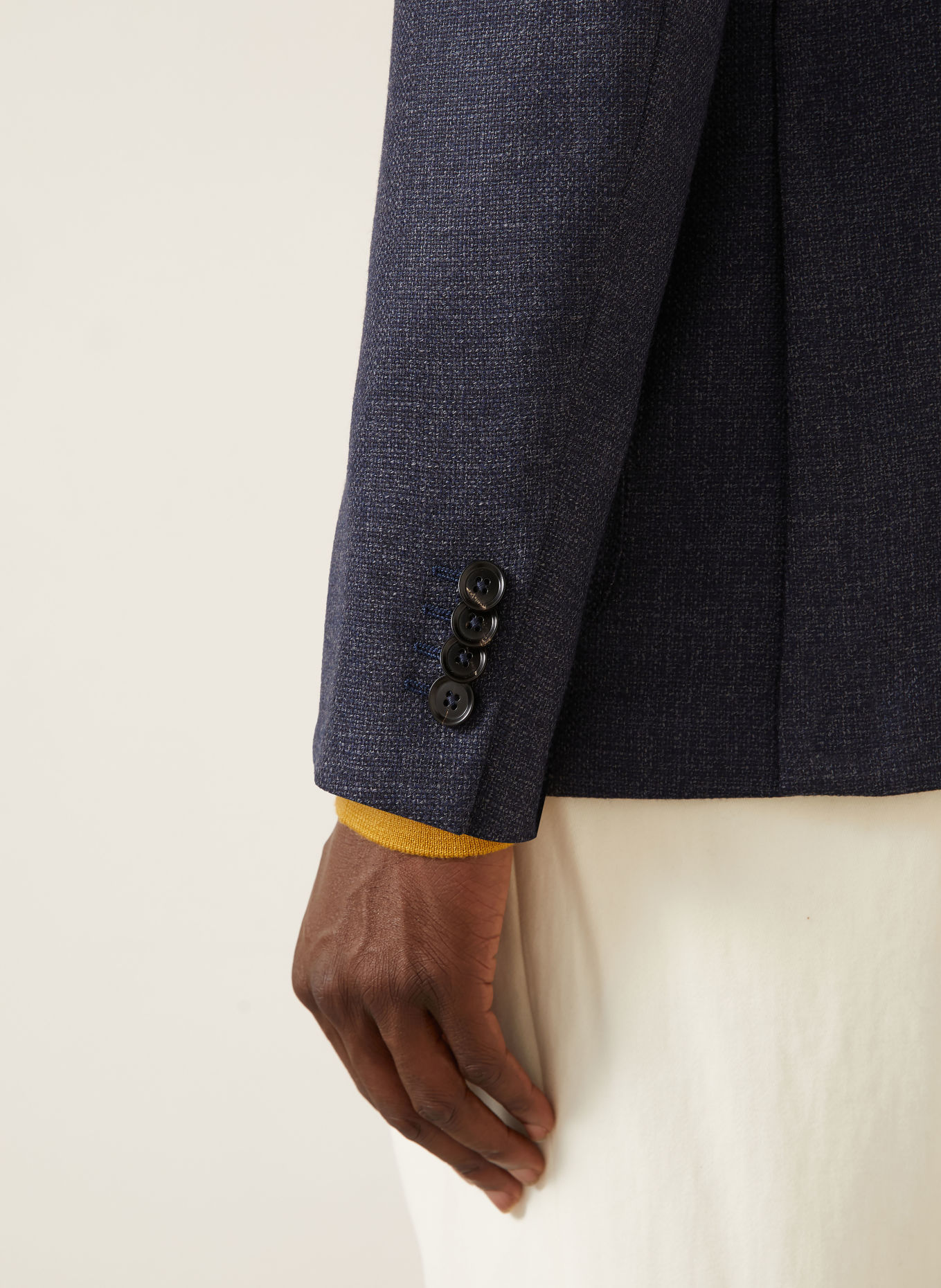 ZEGNA Veston coupe classique: BLEU FONCÉ