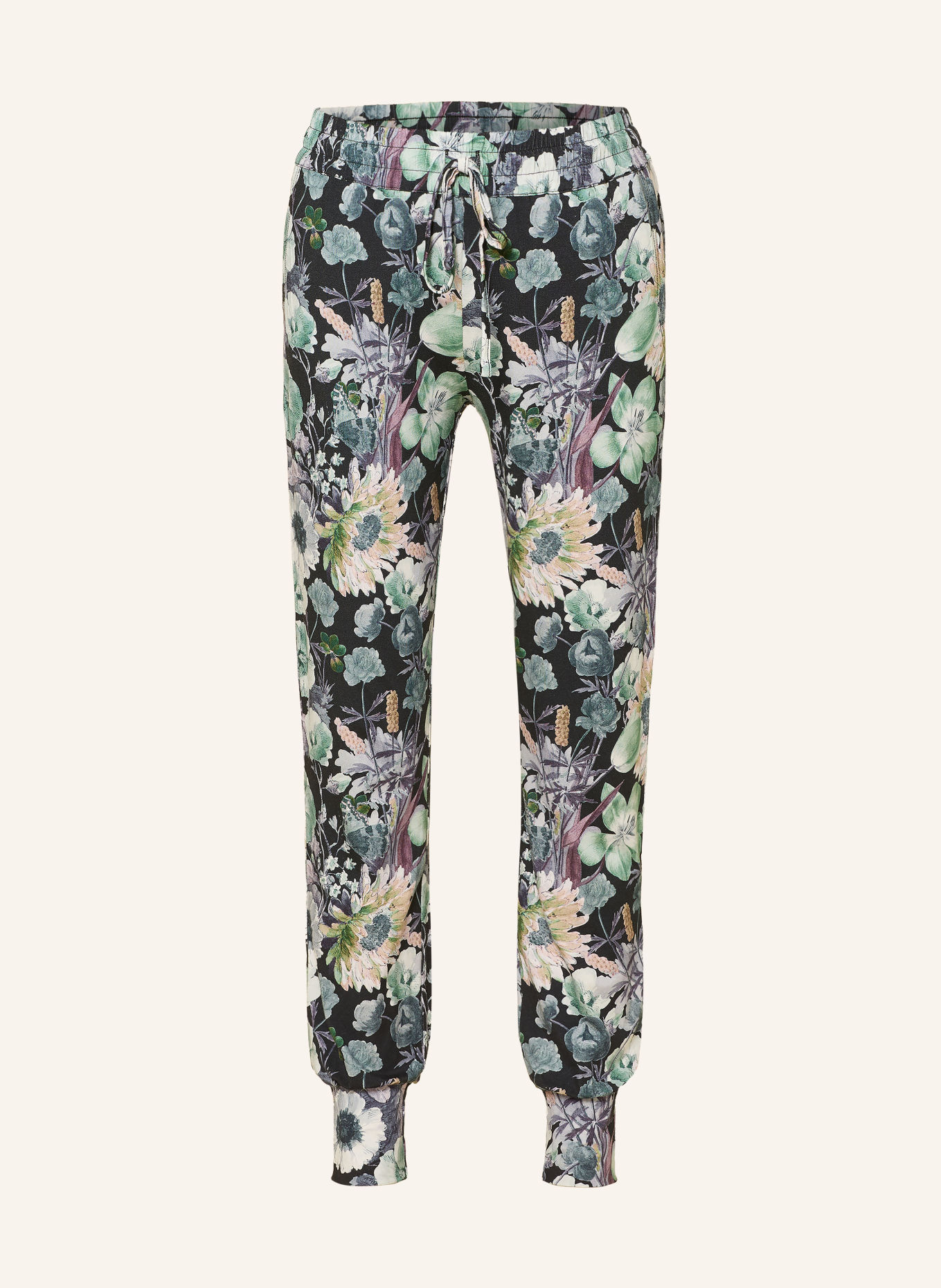 ESSENZA Pyjamabroek JULES VIOLESTA: DONKERBLAUW / LICHTGROEN / GROEN