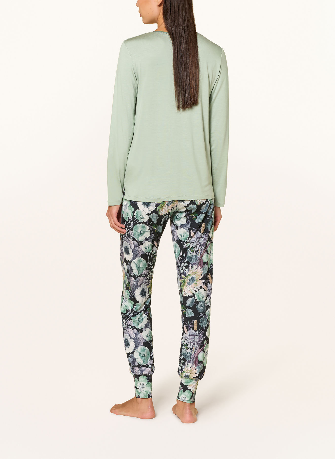 ESSENZA Pyjamabroek JULES VIOLESTA: DONKERBLAUW / LICHTGROEN / GROEN