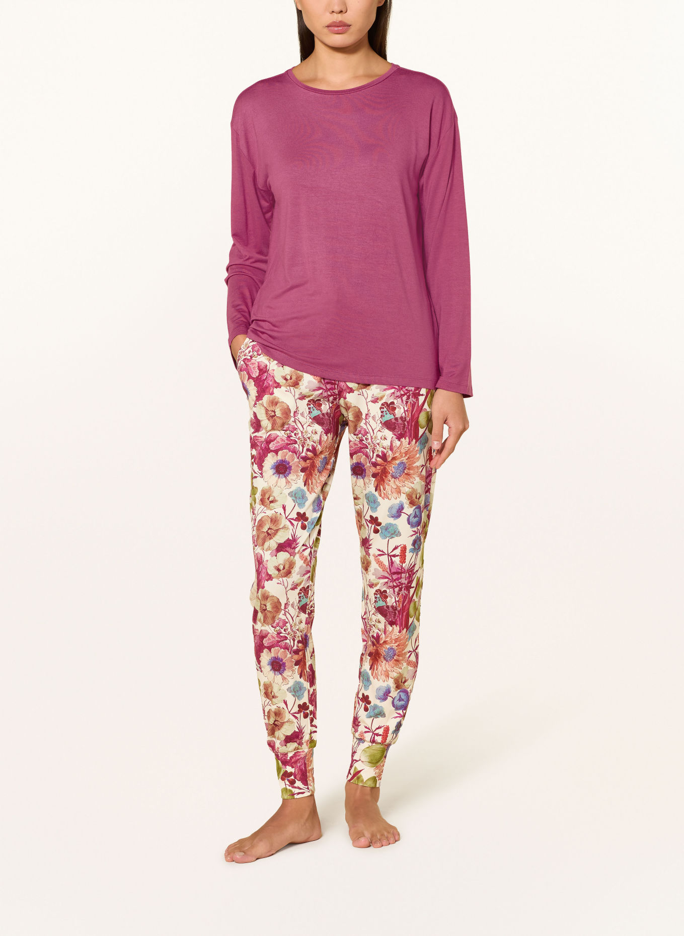 ESSENZA Haut de pyjama DENNA: ROSE FUCHSIA