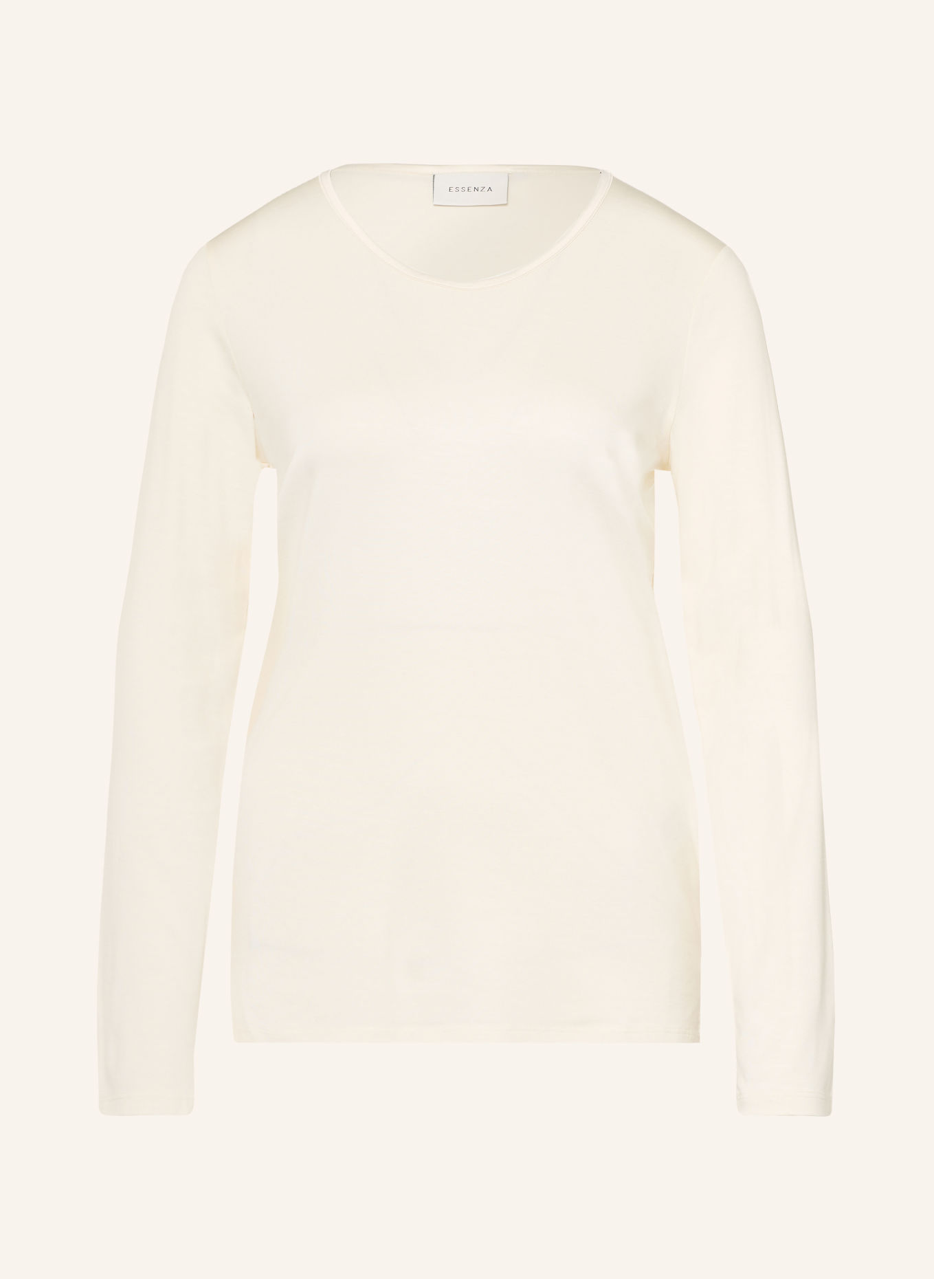 ESSENZA Haut de pyjama JULOT UNI: CRÈME