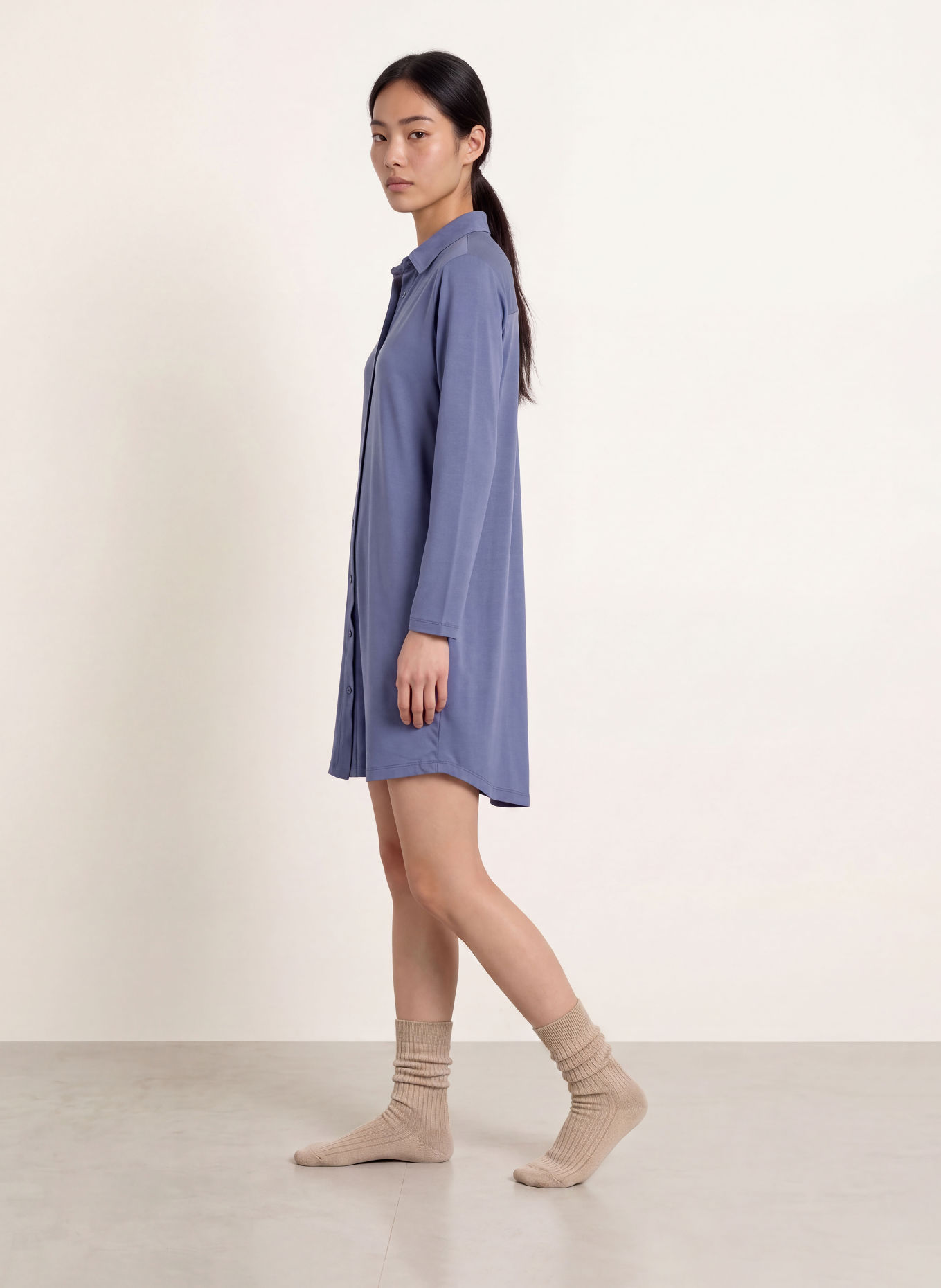 ESSENZA Chemise de nuit VALENTINA UNI: BLEU