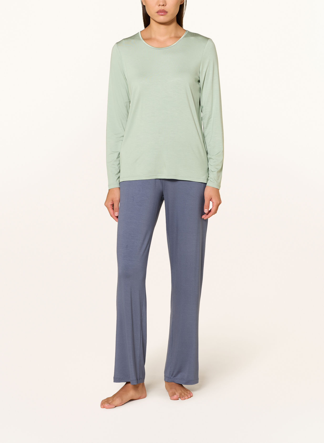 ESSENZA Pyjamabroek NORA: BLAUW