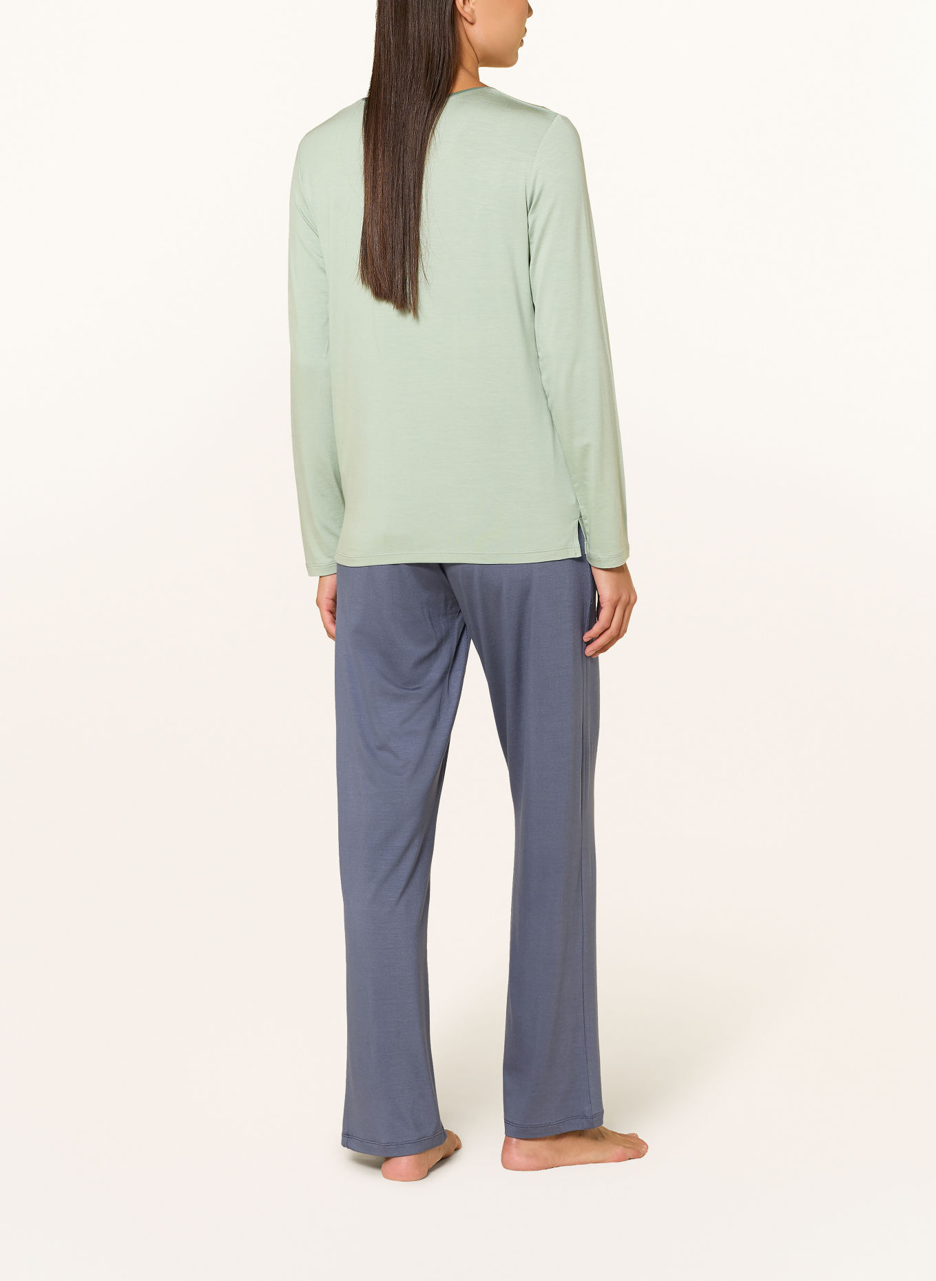 ESSENZA Pyjamabroek NORA: BLAUW