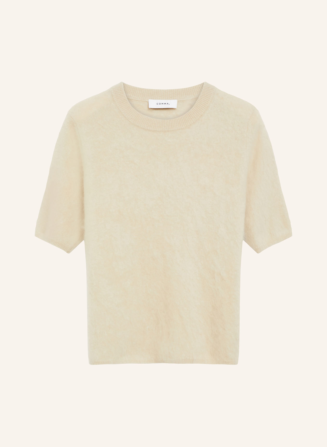 COMMA Strickshirt: BEIGE
