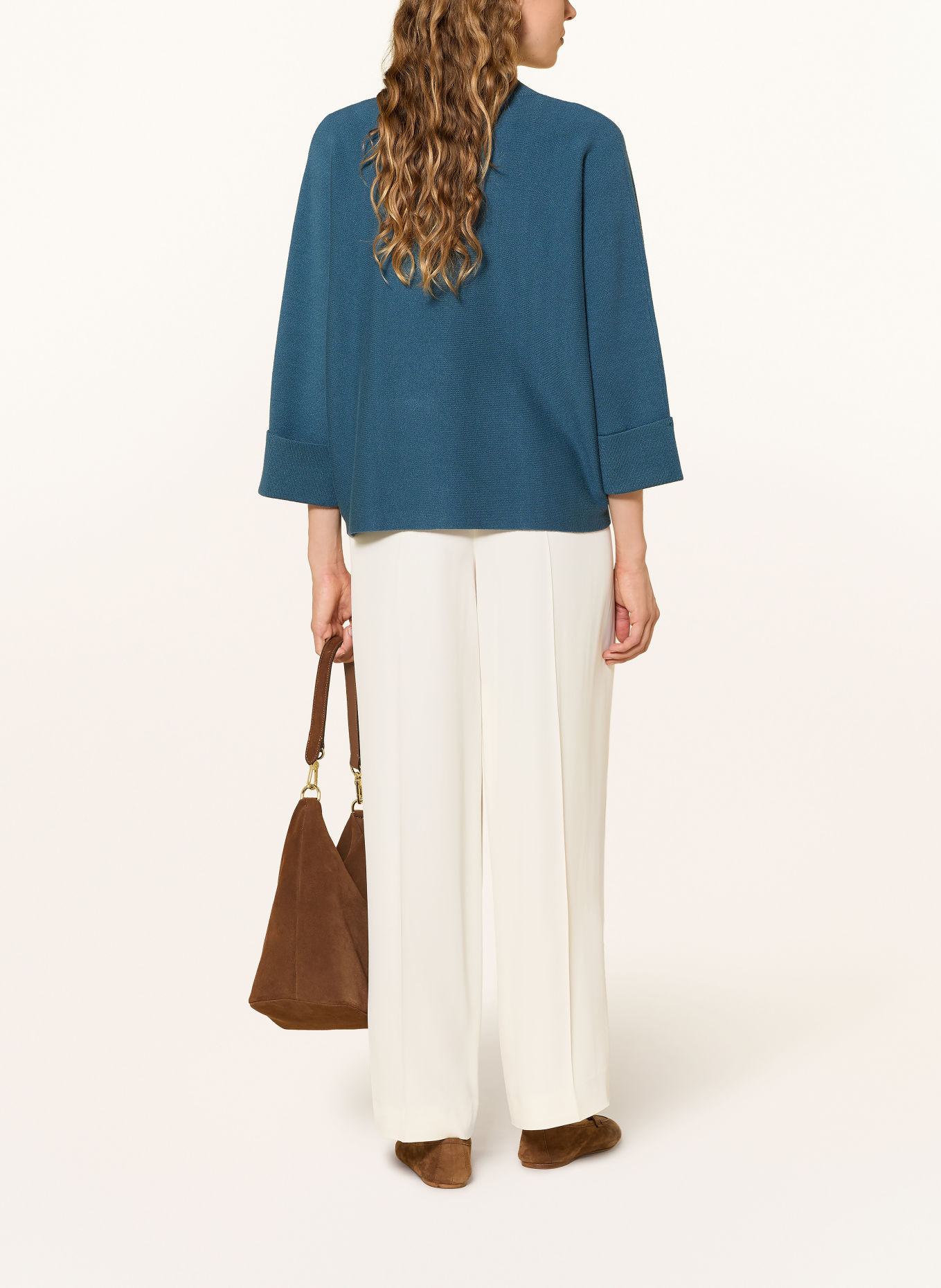 COMMA Pullover mit 3/4-Arm: PETROL