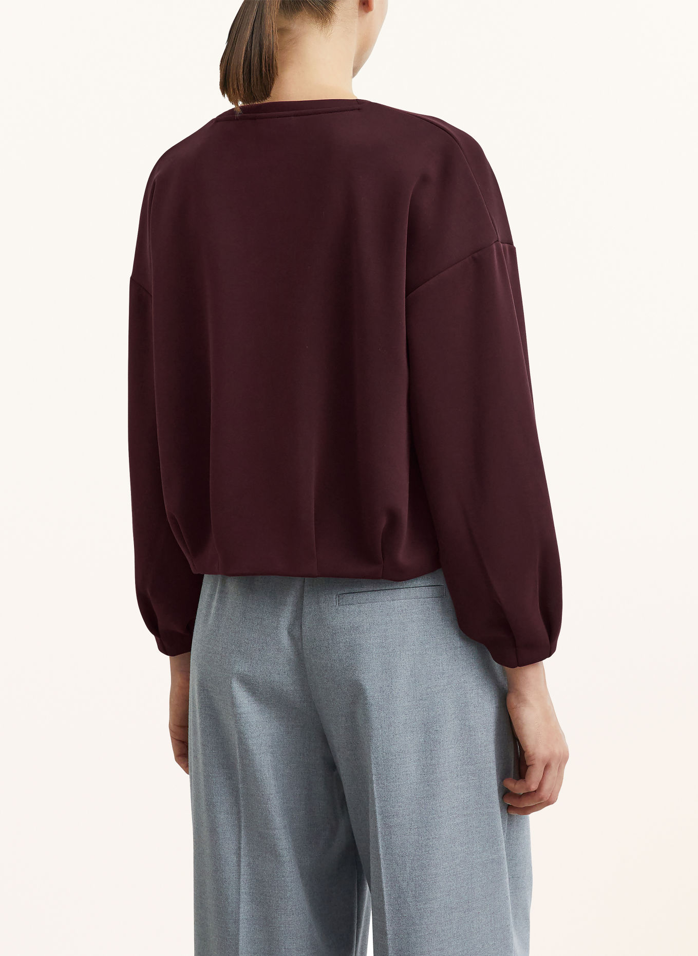 COMMA Sweatshirt: DARK PURPLE