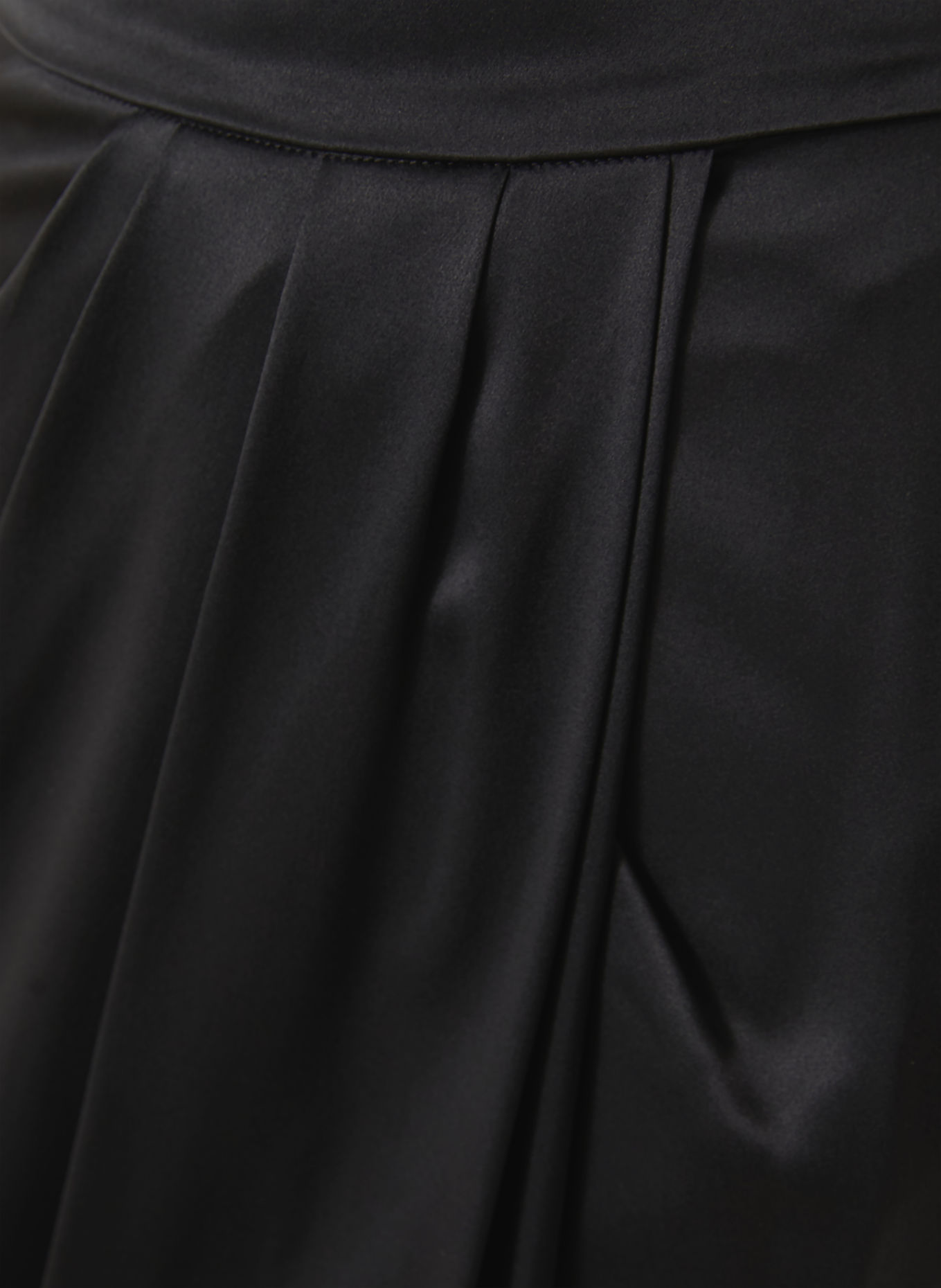 Max Mara Satynowa spódnica CAMERA z jedwabiu: CZIEMNOSZARY