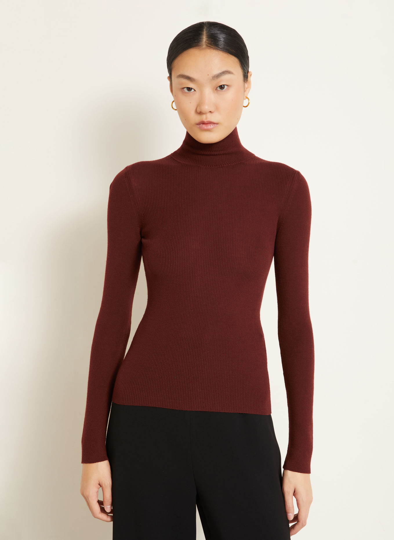 Max Mara Pullover CAVALLO: DUNKELBRAUN