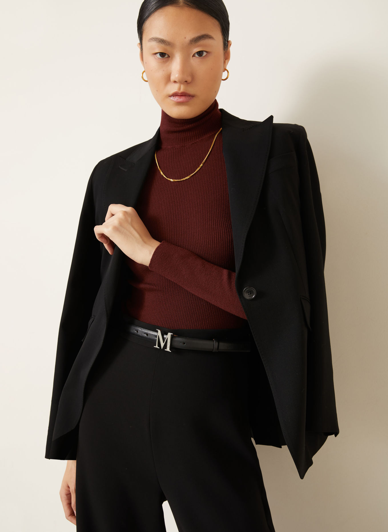 Max Mara Pullover CAVALLO: DUNKELBRAUN
