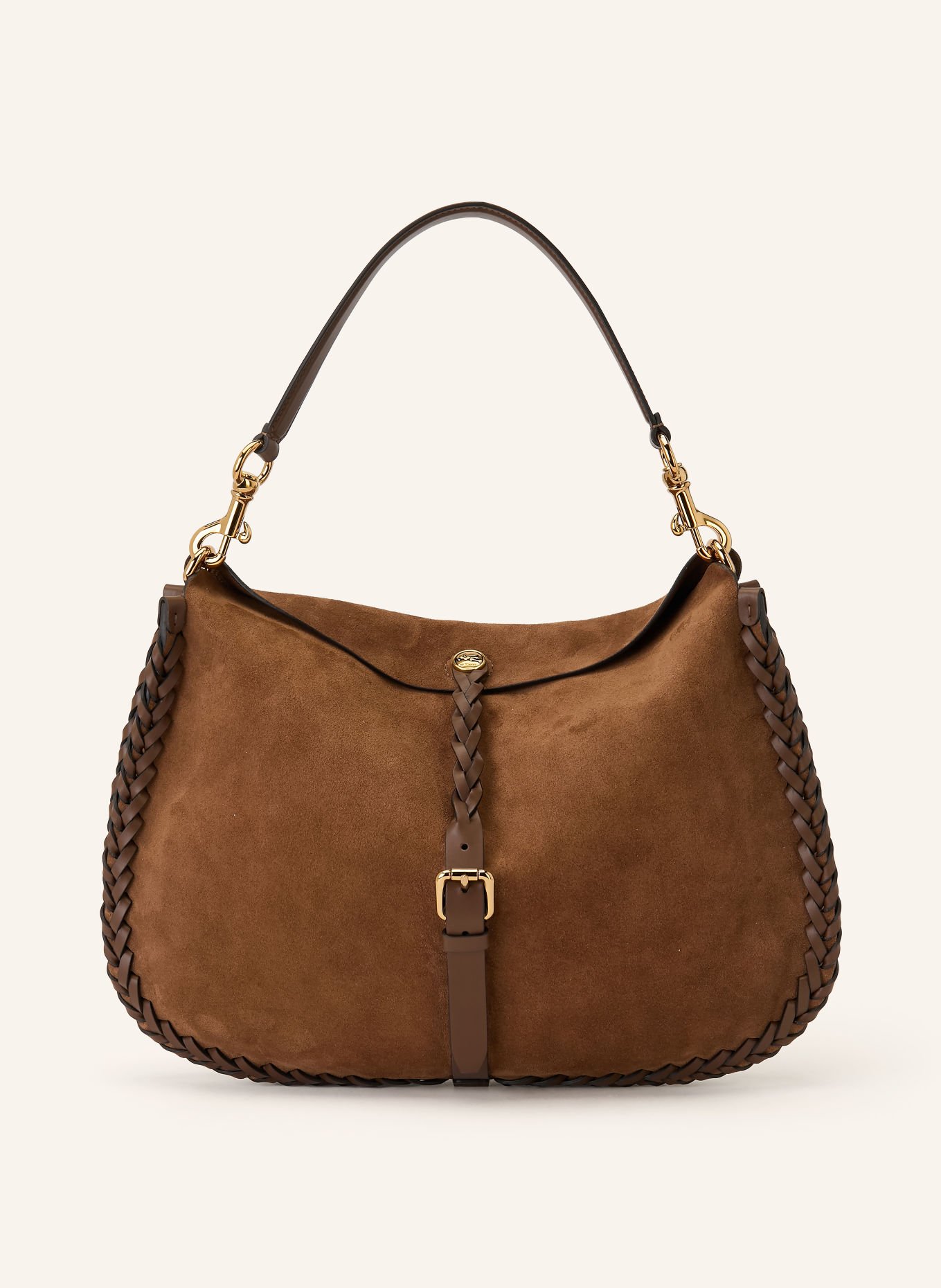 ETRO Schultertasche: BRAUN / GOLD