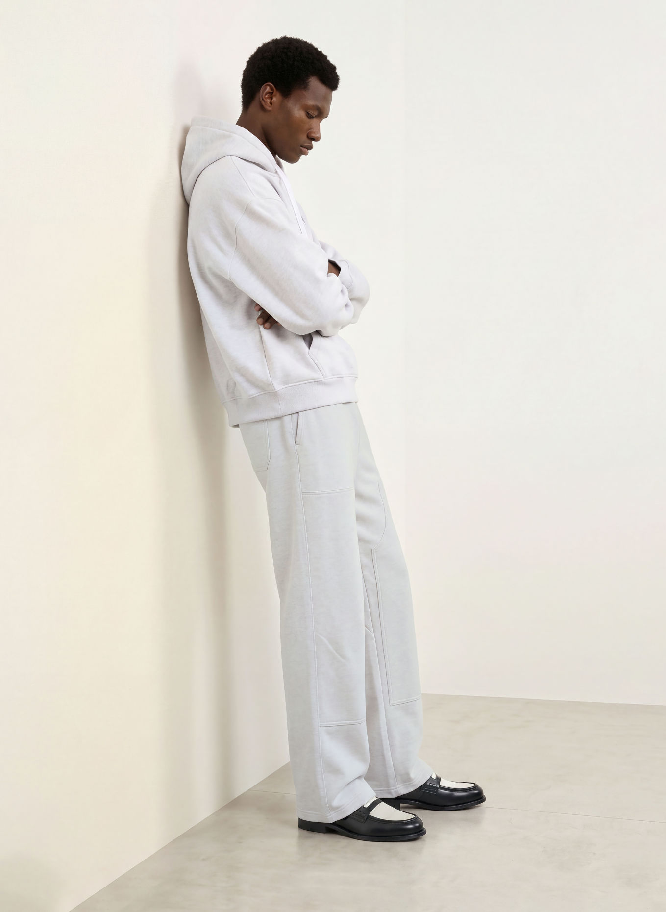 HUGO Sweatpants NIMANT: HELLGRAU