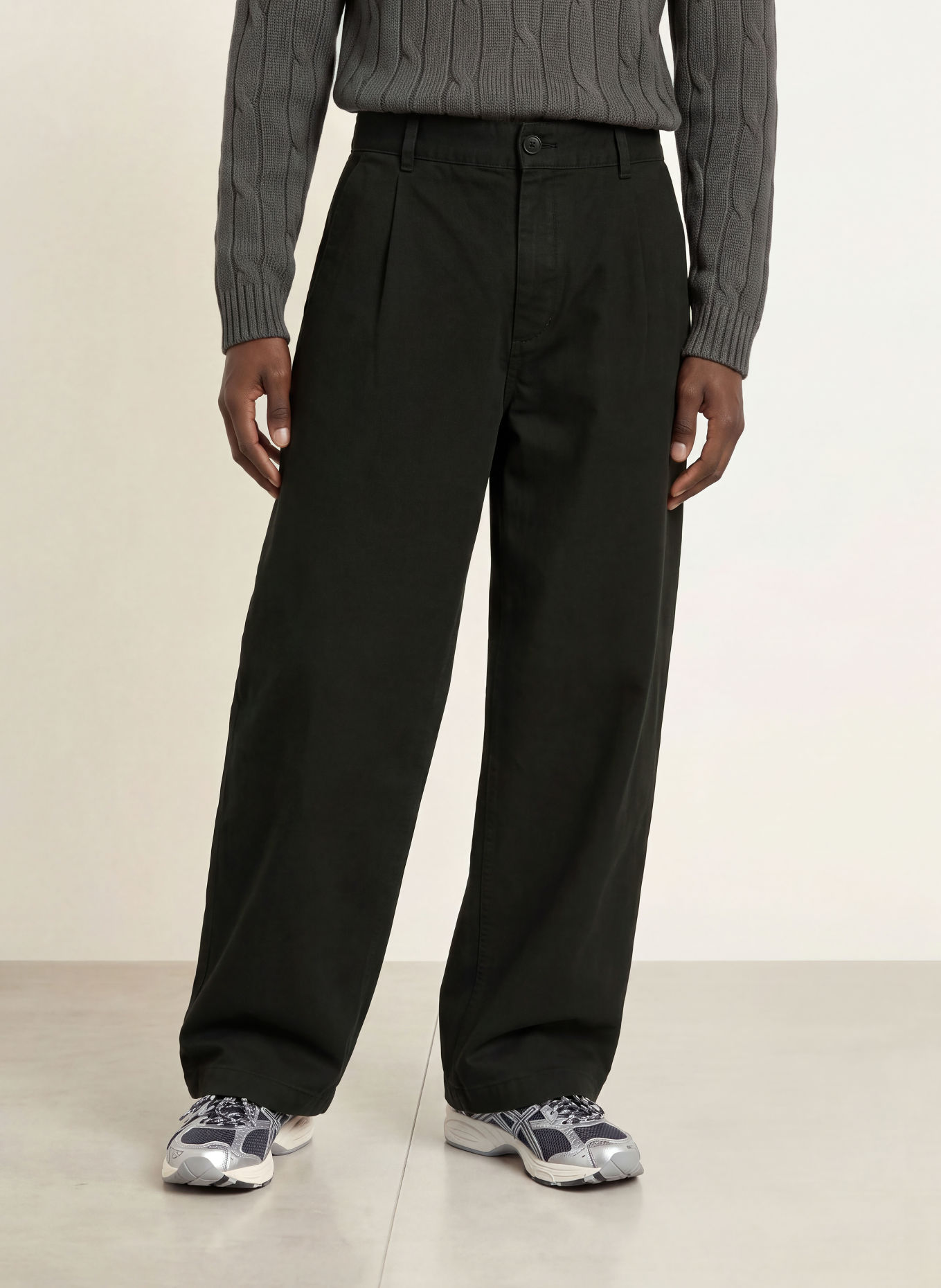 HUGO Chino RAVIK Regular Fit: ZWART