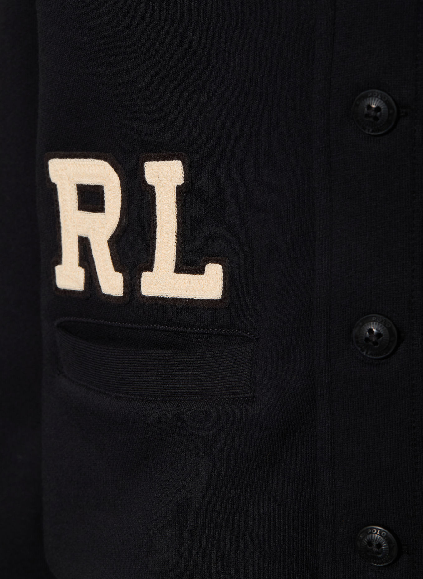 POLO RALPH LAUREN College-Jacke: DUNKELBLAU / ECRU