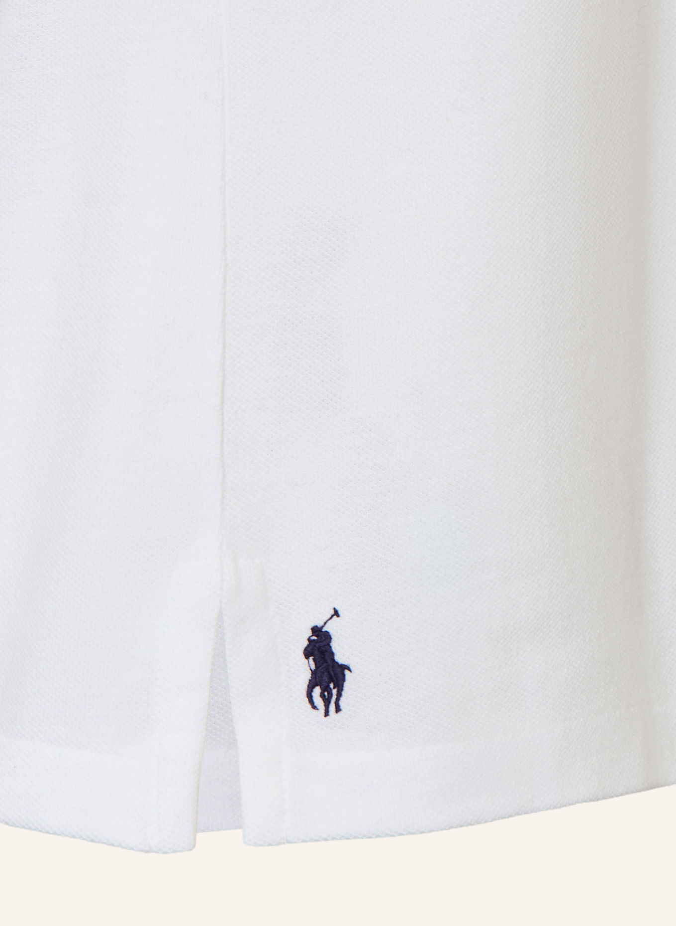 POLO RALPH LAUREN Tricou polo din țesătură piqué: ALB / GALBEN ÎNCHIS / ALBASTRU ÎNCHIS
