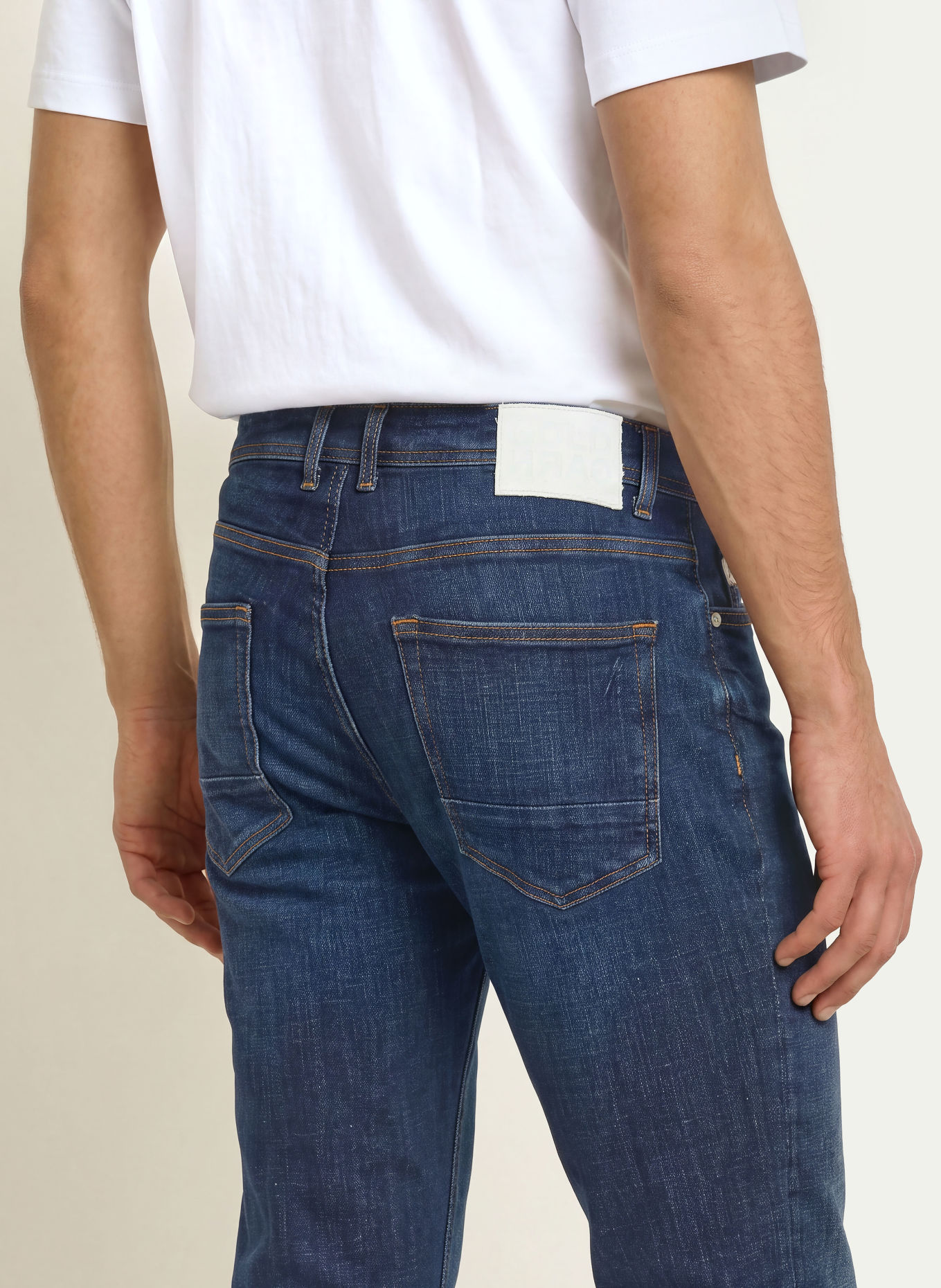 GOLDGARN DENIM Džíny U2 Tapered Fit: 1090 midblue
