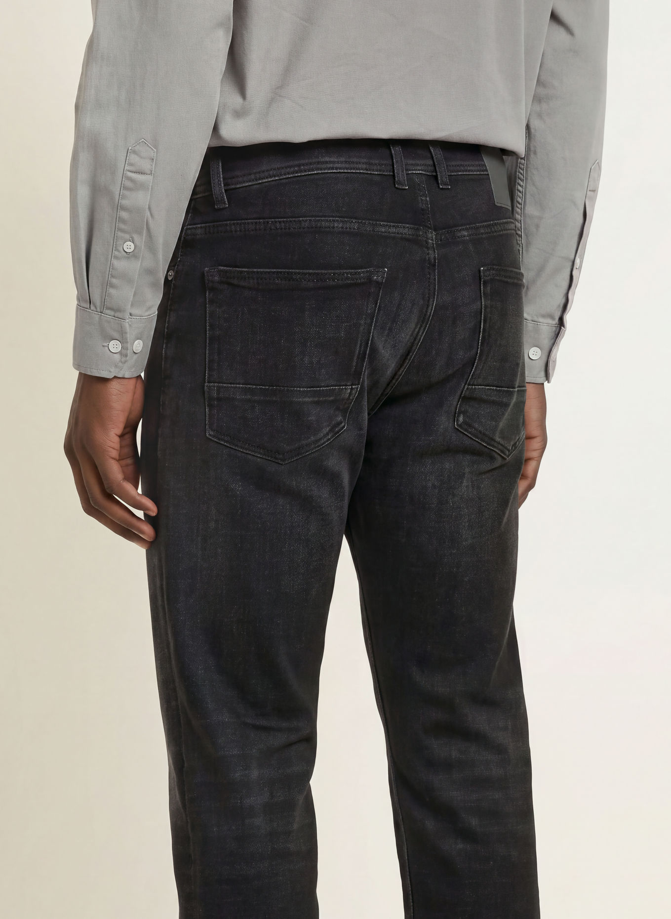 GOLDGARN DENIM Jeans U2 Tapered Fit: 1110 vintageblack