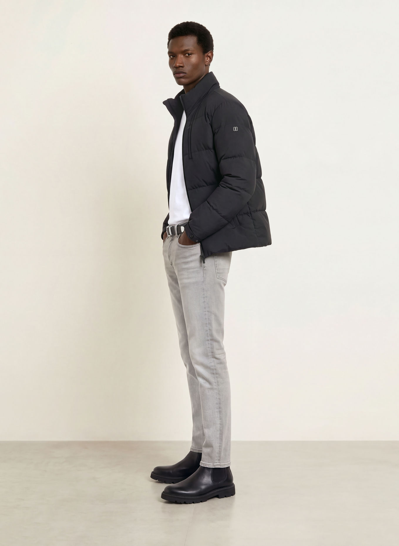 GOLDGARN DENIM Džíny U2 Tapered Fit: 1050 Lightgrey