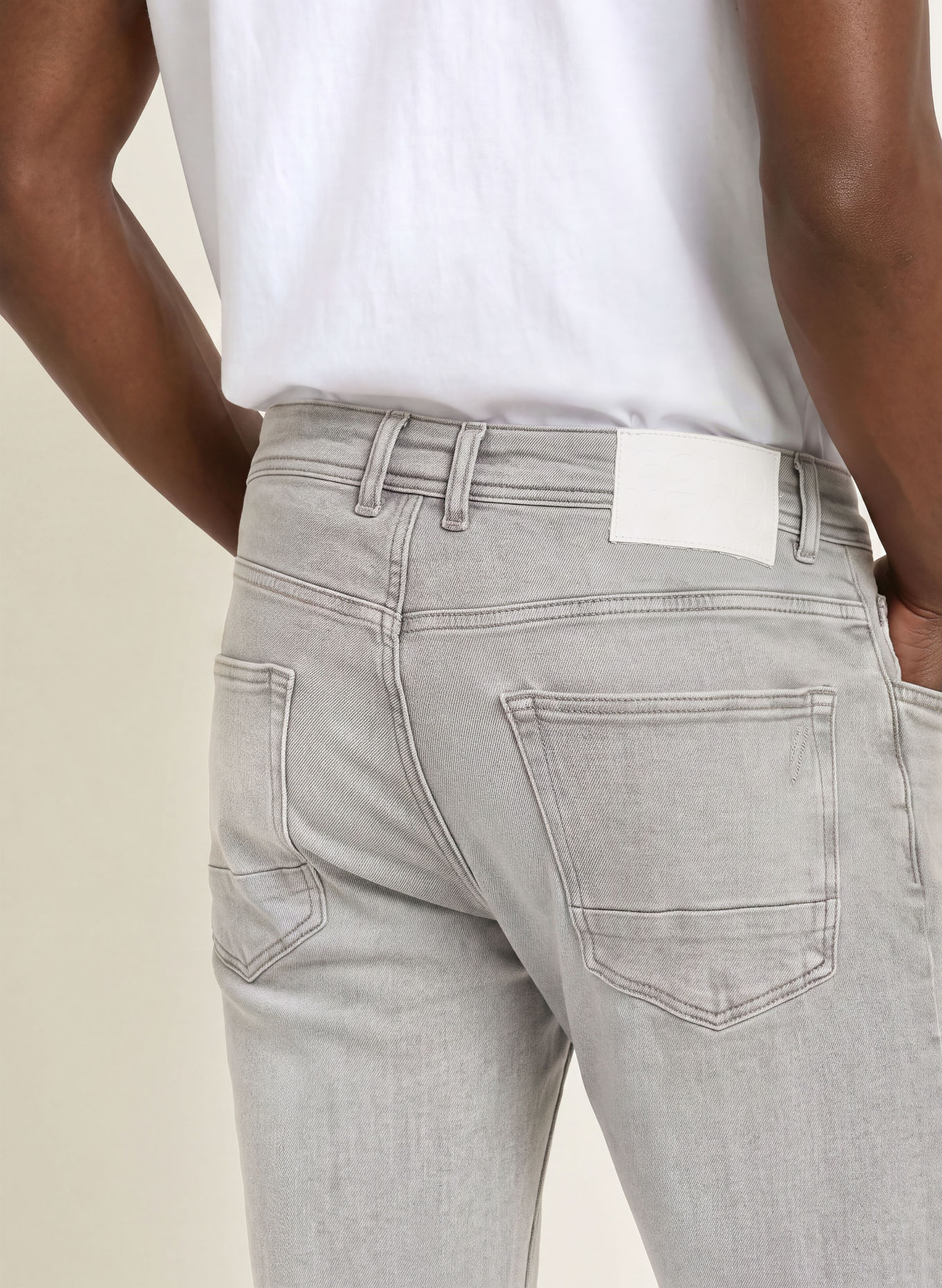 GOLDGARN DENIM Džíny U2 Tapered Fit: 1050 Lightgrey
