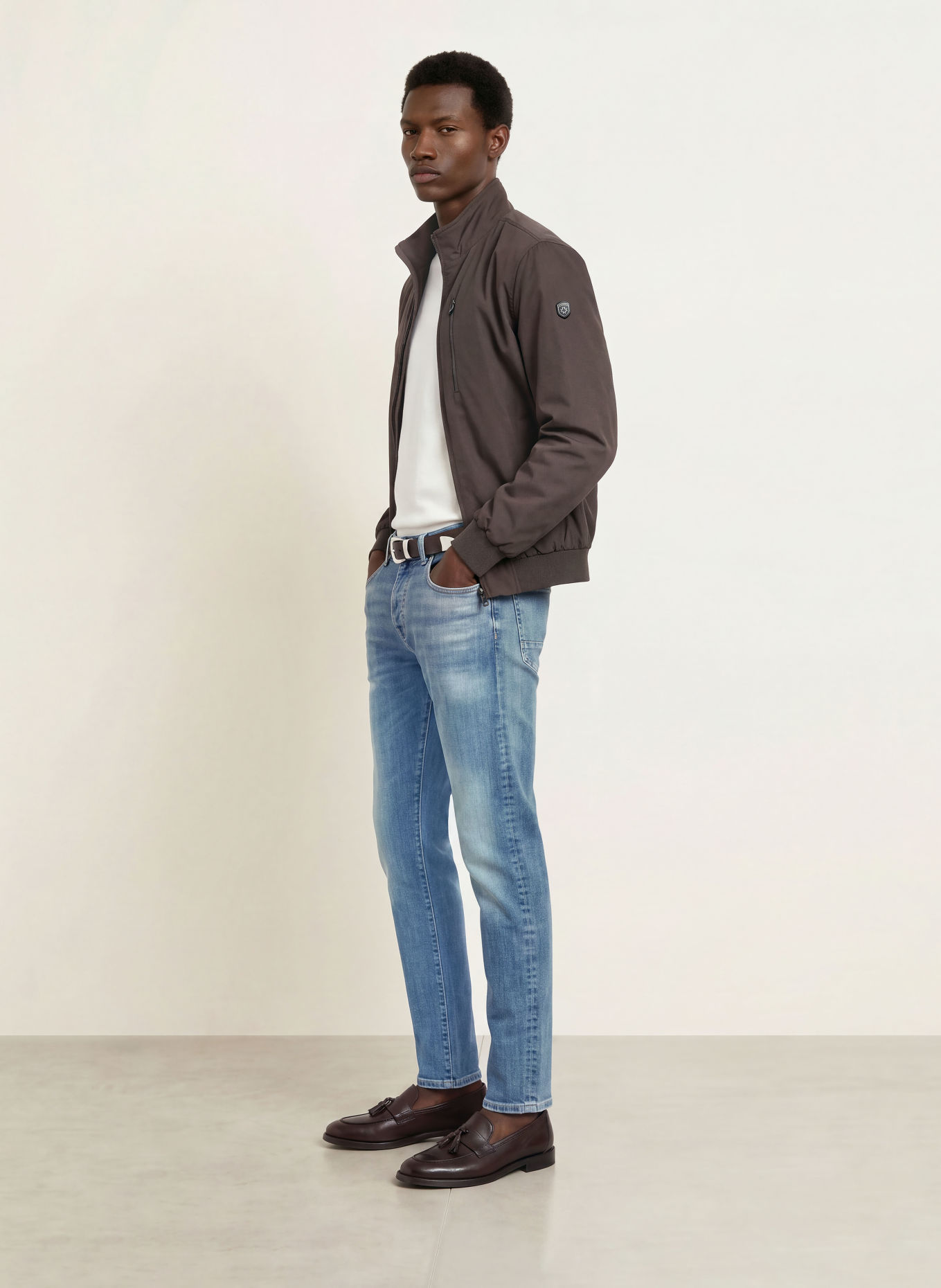 GOLDGARN DENIM Džíny U2 Tapered Fit: 1070 LIGHTBLUE