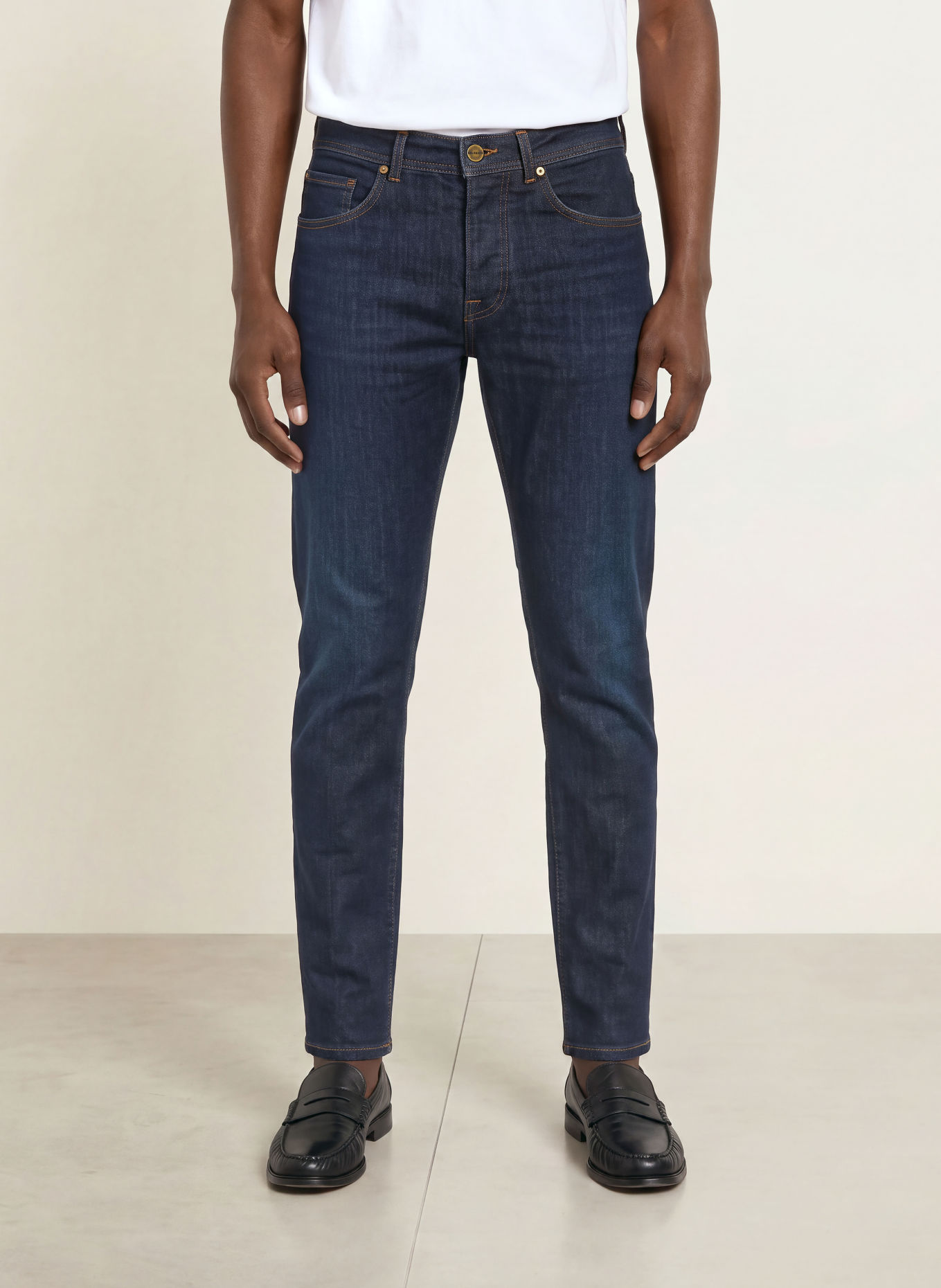 GOLDGARN DENIM Džíny U2 Tapered Fit: 1030 darkblue