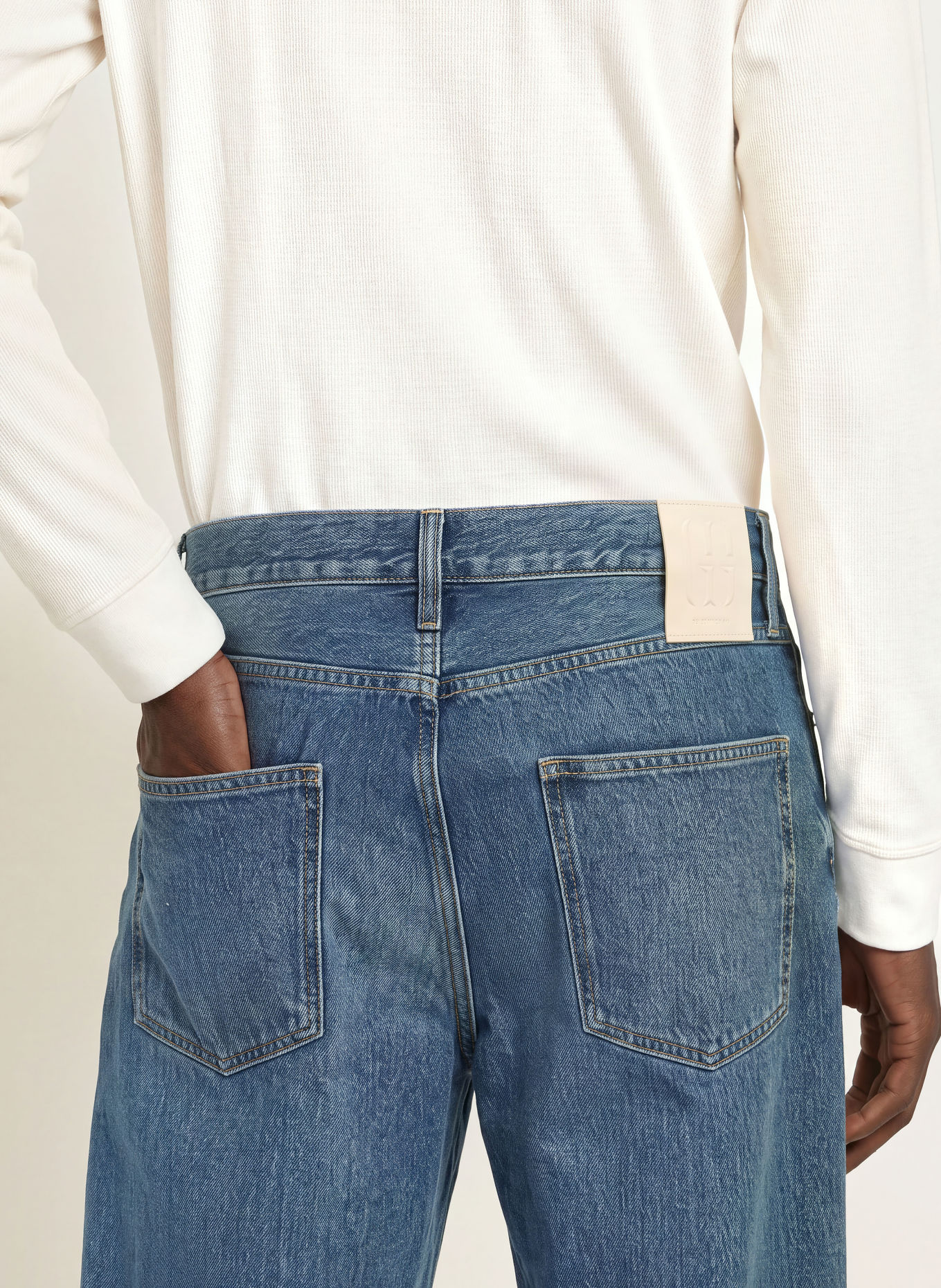 GOLDGARN DENIM Jeans WALDPARK Loose Fit: 1090 midblue